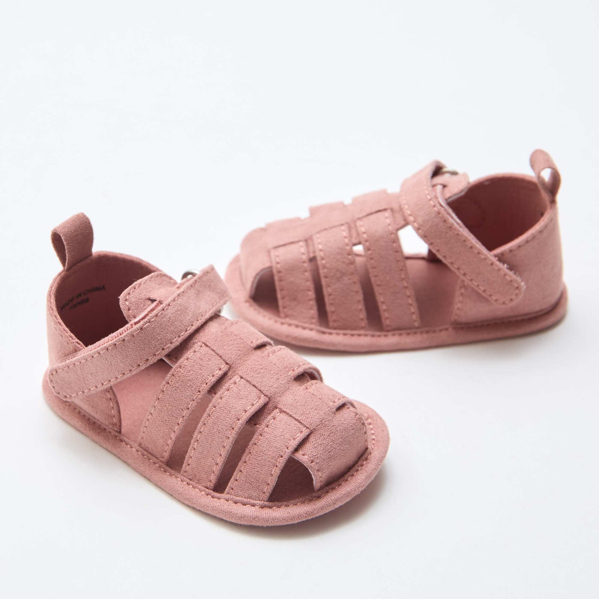 Paire de sandales à scratchs ROSE