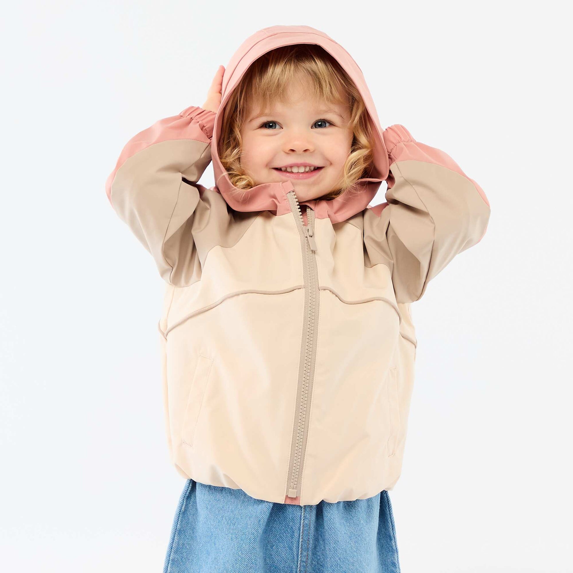 Blouson sportswear zippé à capuche ROSE