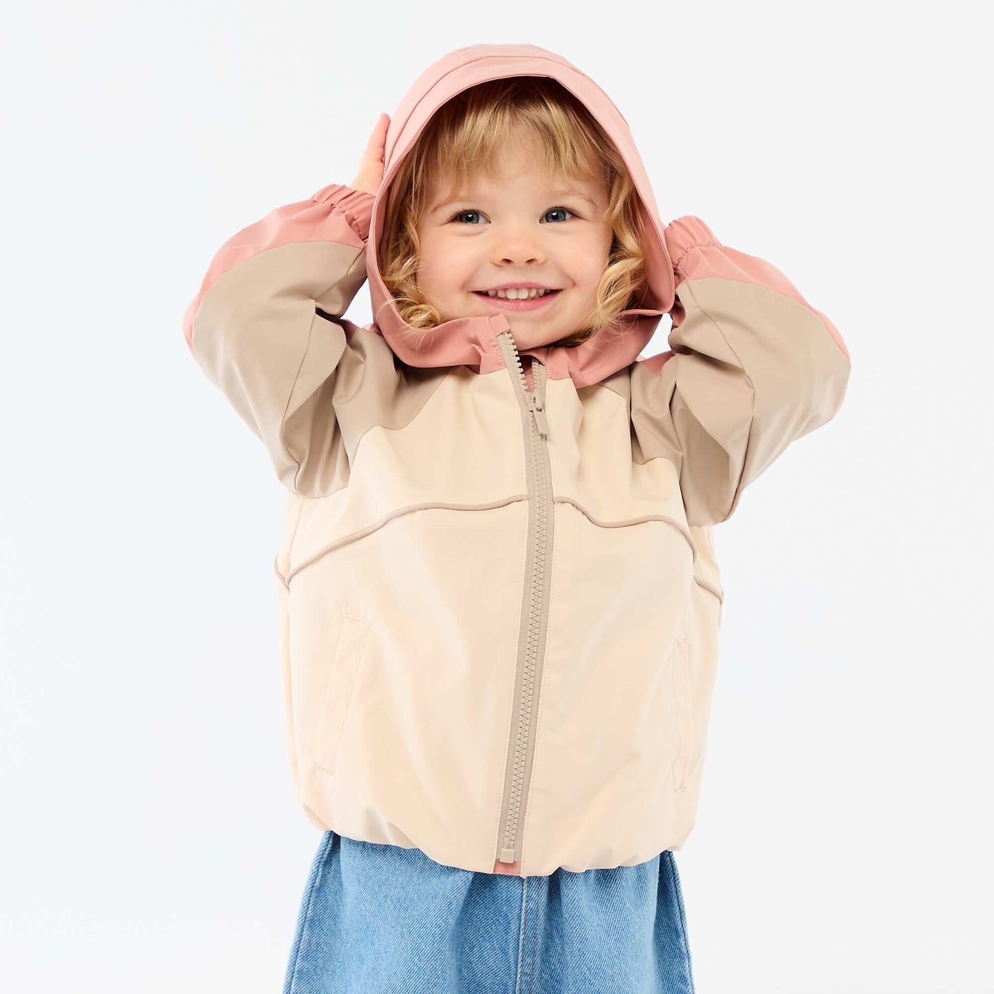 Blouson sportswear zippé à capuche ROSE