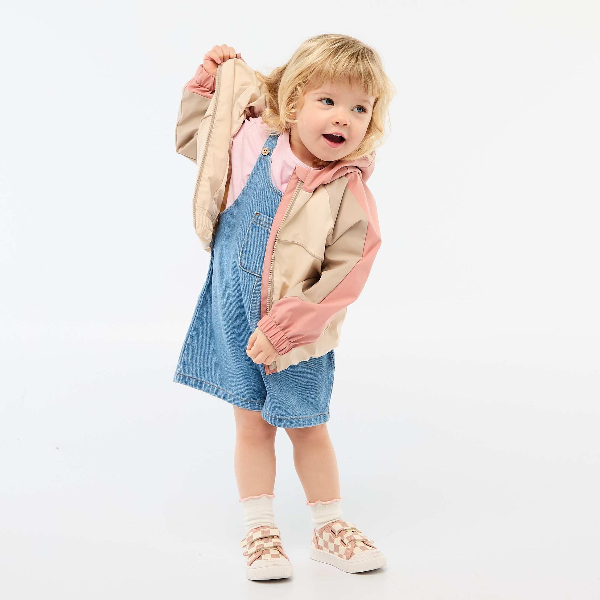 Blouson sportswear zippé à capuche ROSE