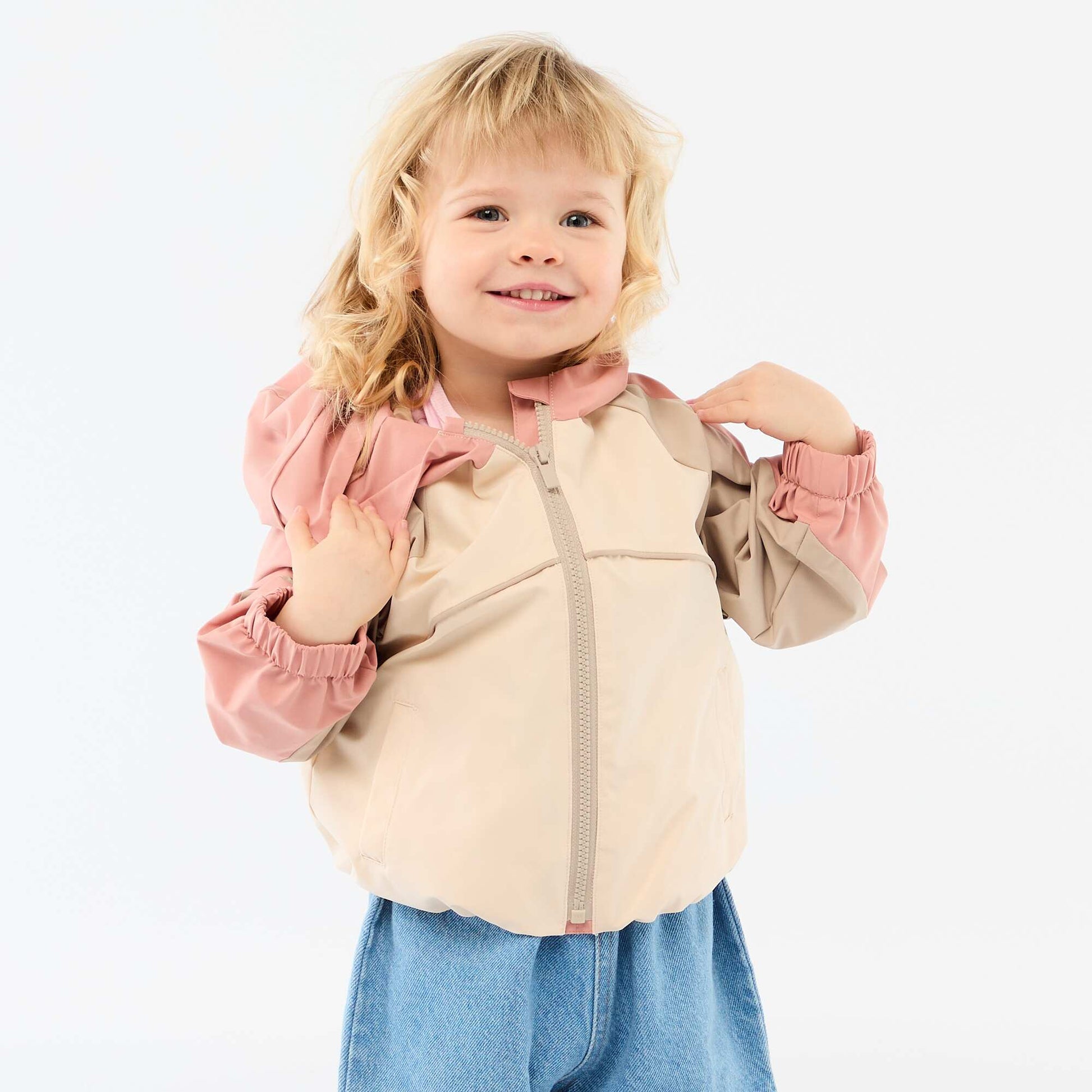 Blouson sportswear zippé à capuche ROSE