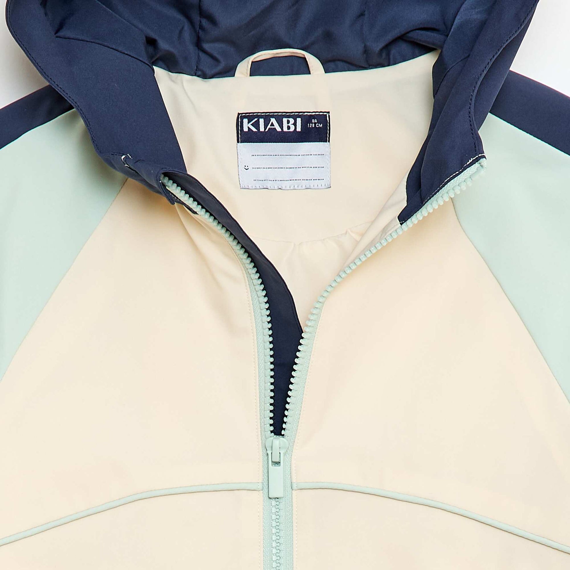 Blouson sportswear à capuche BLANC