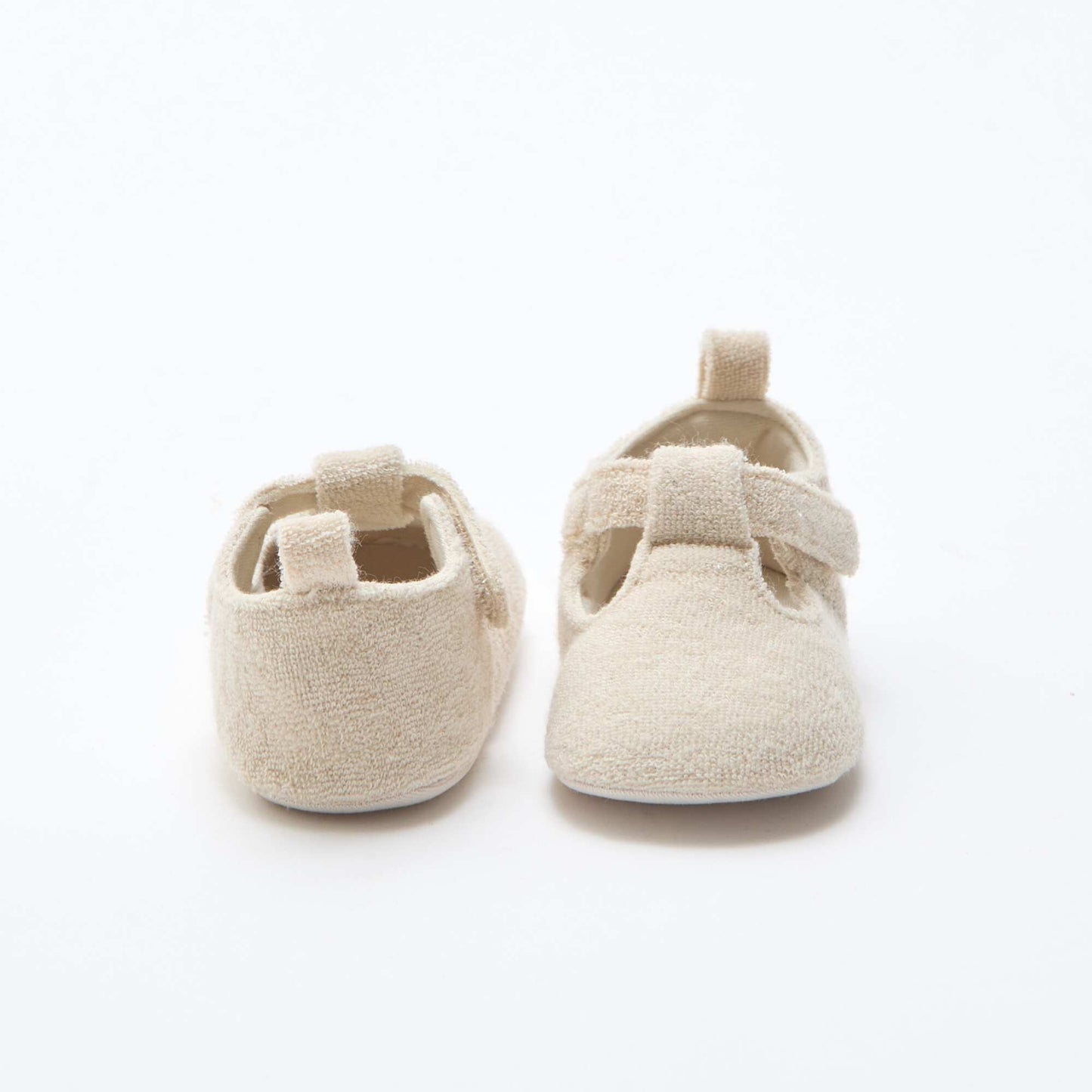 Chaussons ballerines en éponge BEIGE