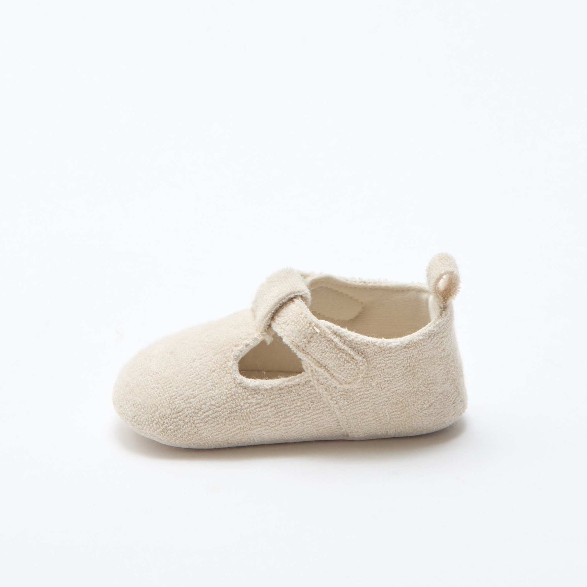 Chaussons ballerines en éponge BEIGE
