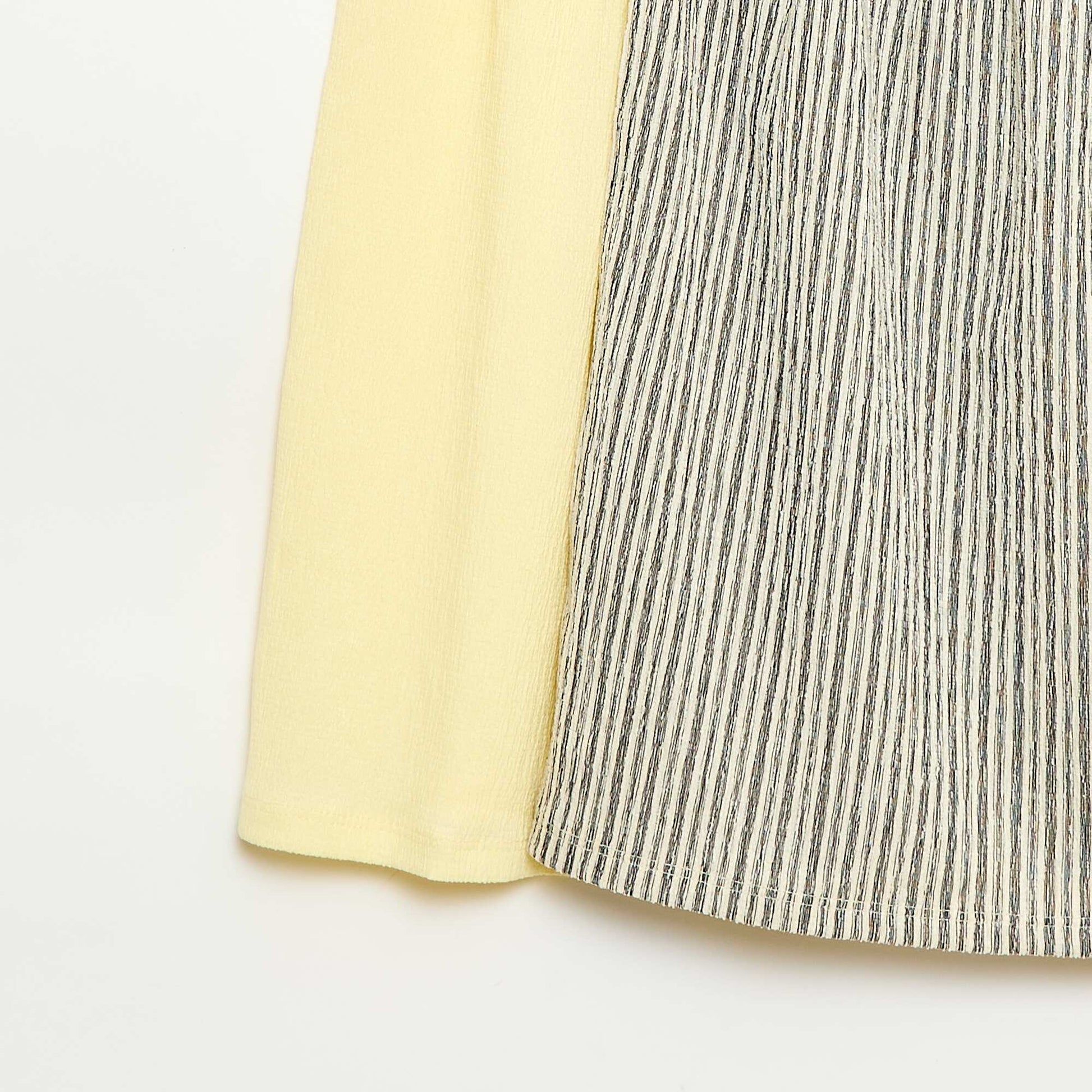 Lot de 2 robes en maille crêpée GRIS