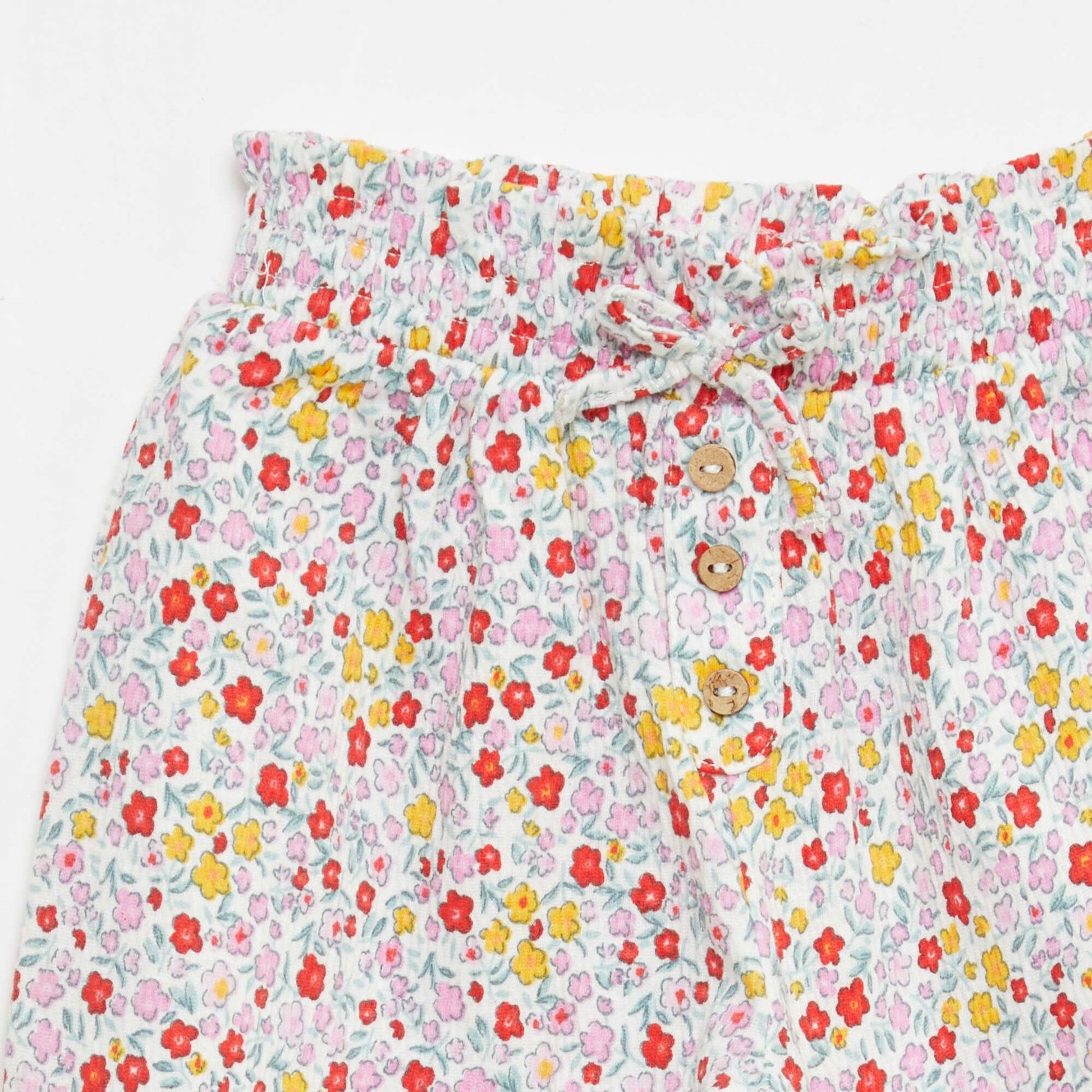 Pantalon Sarouel en jersey de coton ROSE