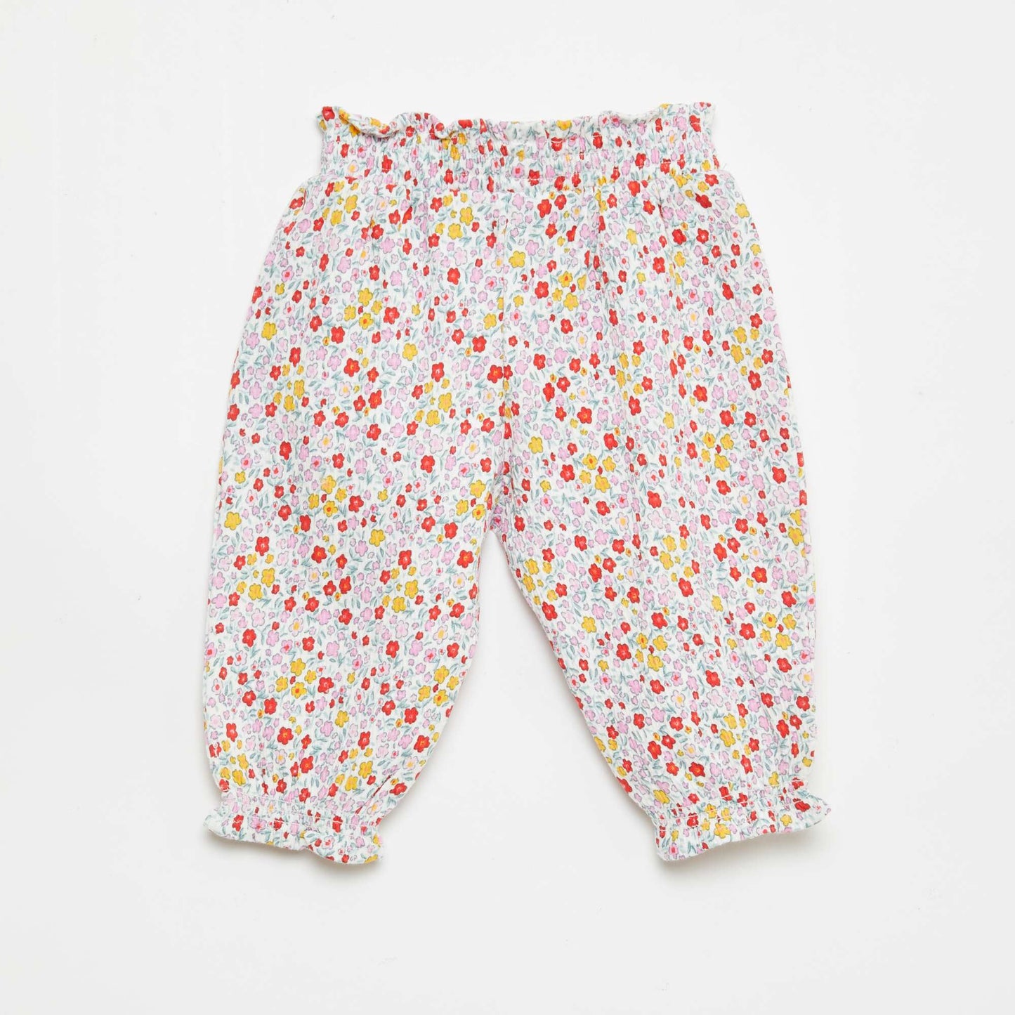 Pantalon Sarouel en jersey de coton ROSE