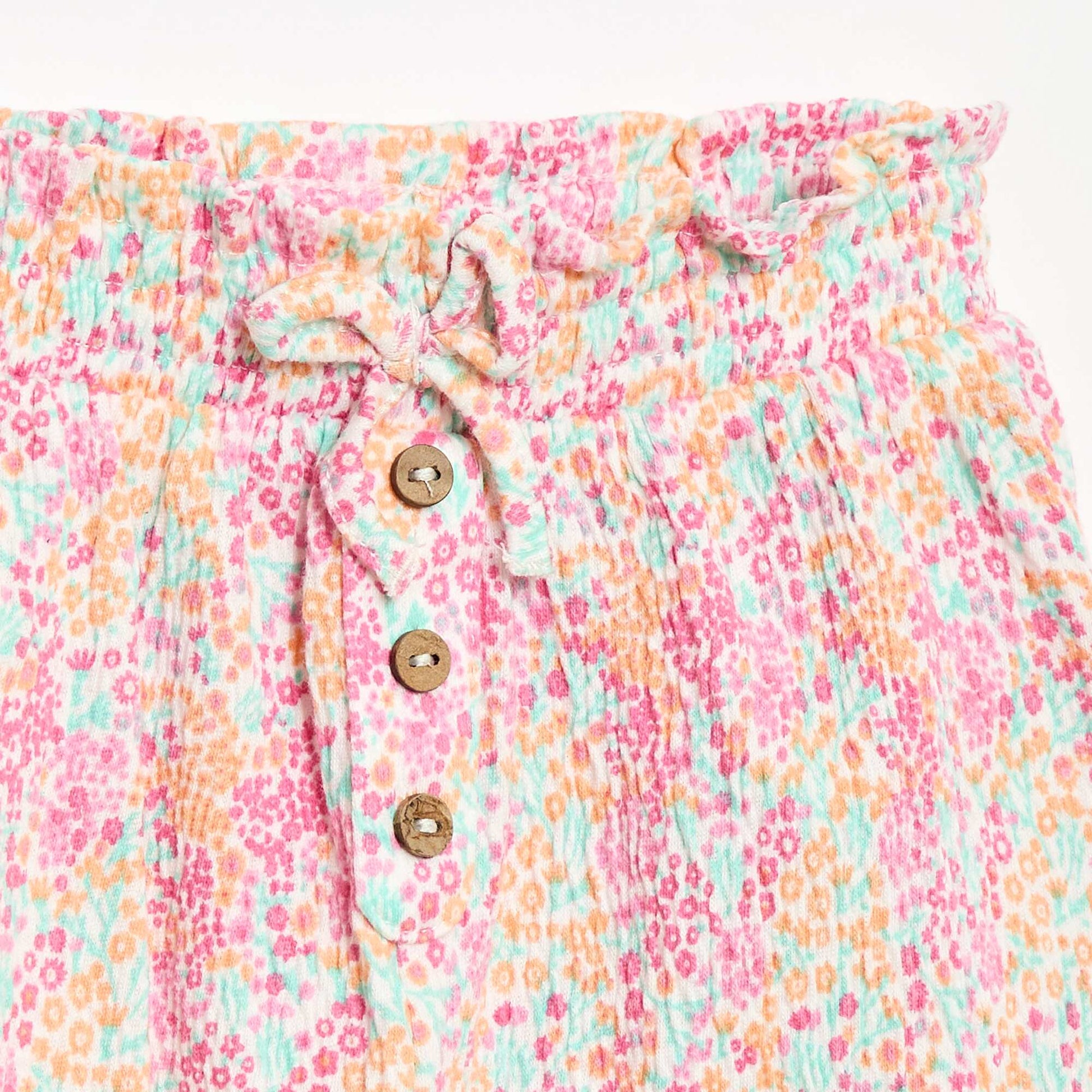Pantalon Sarouel en jersey de coton BLANC