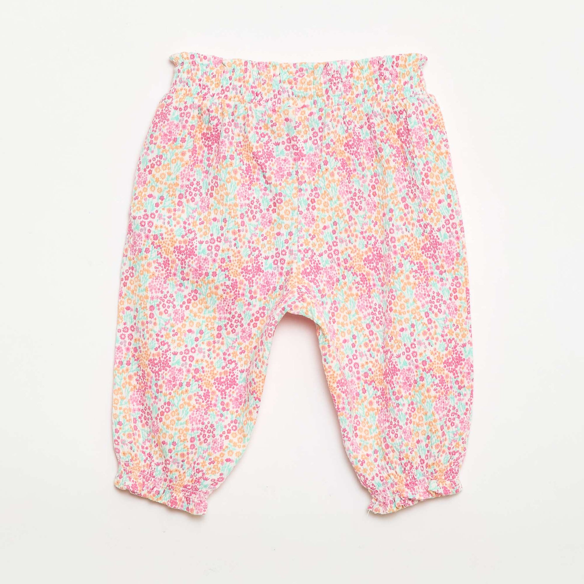 Pantalon Sarouel en jersey de coton BLANC