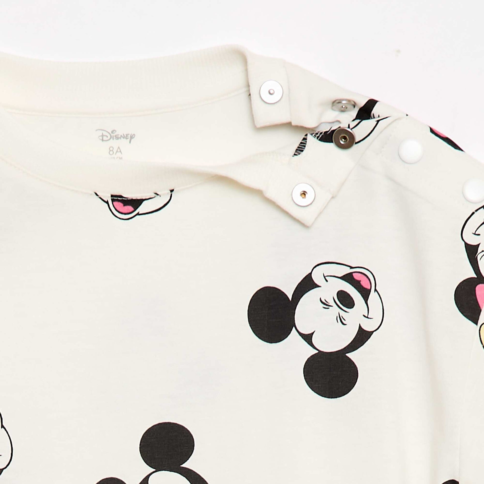 Tee-shirt imprimé 'Mickey' - Collection facile à enfiler BLANC