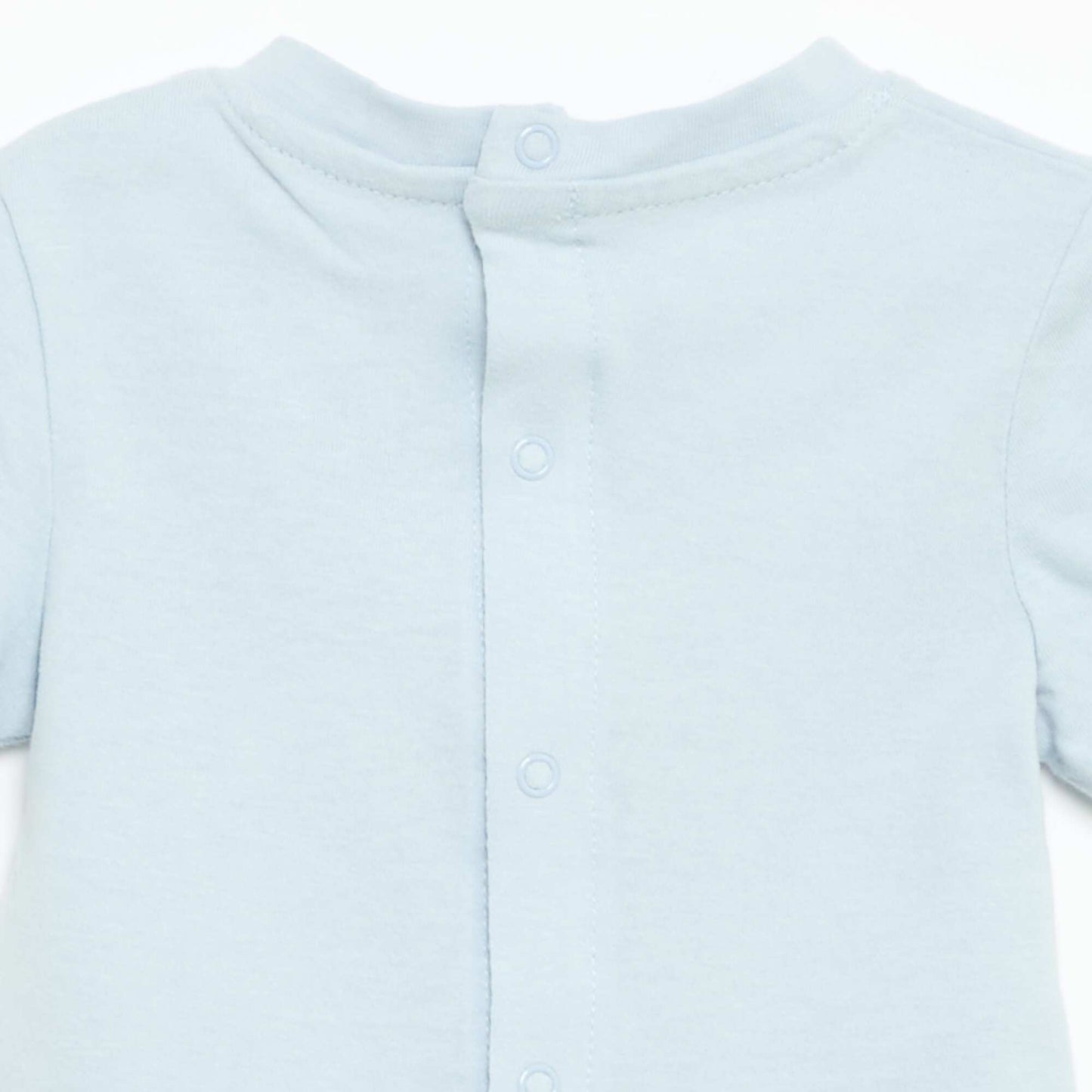 T-shirt à manches courtes avec imprimé BLEU
