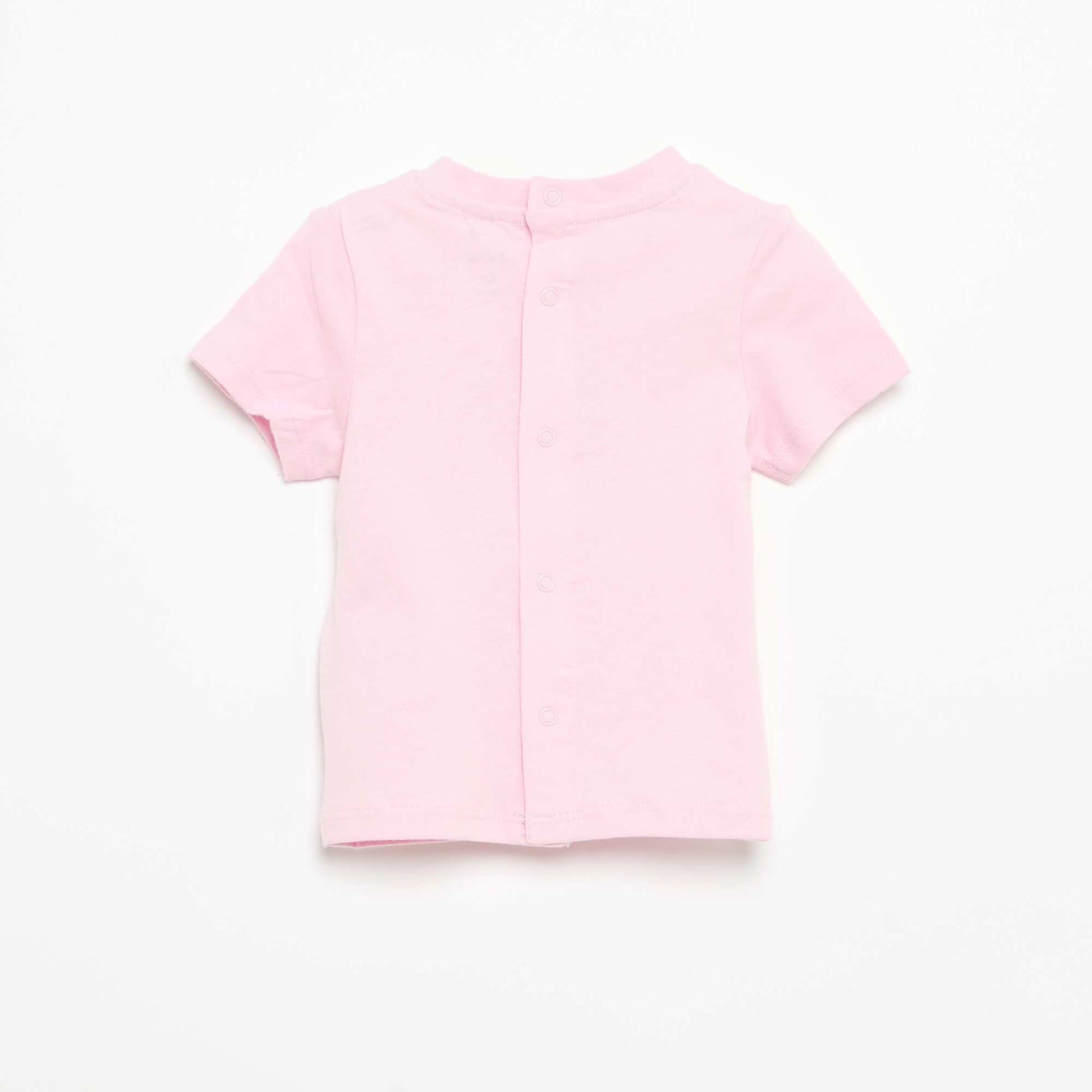 T-shirt à manches courtes avec imprimé ROSE