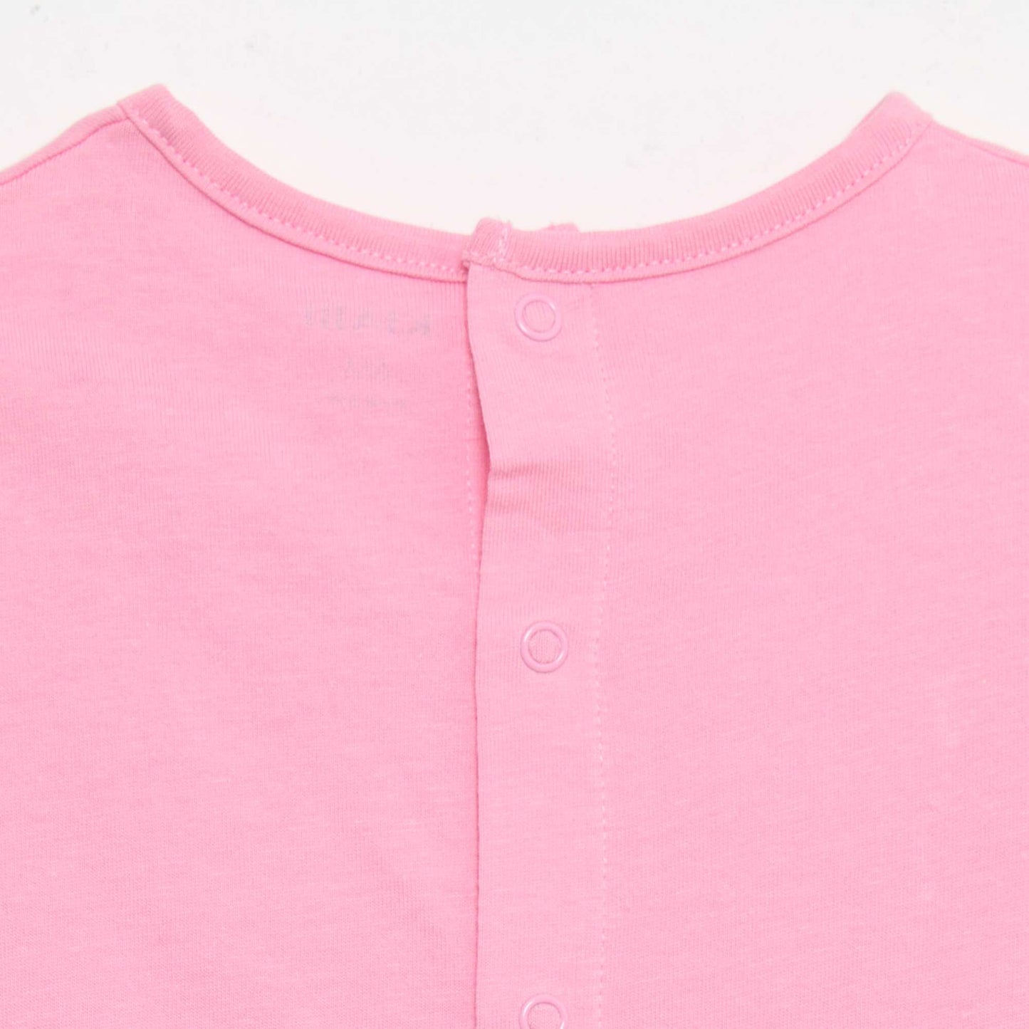 T-shirt imprimé et brodé à manches courtes ROSE