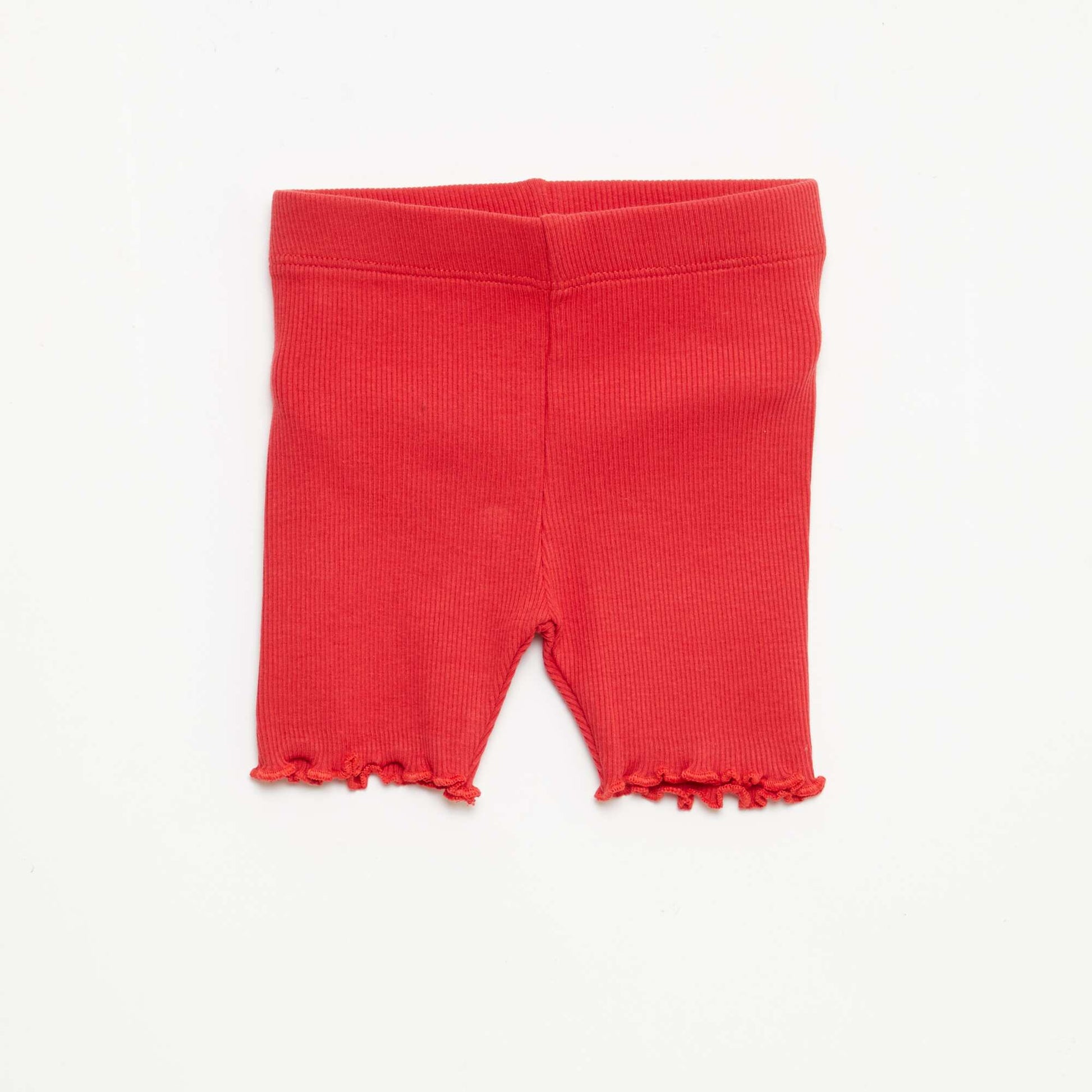 Lot de 2 leggings côtelés BLANC