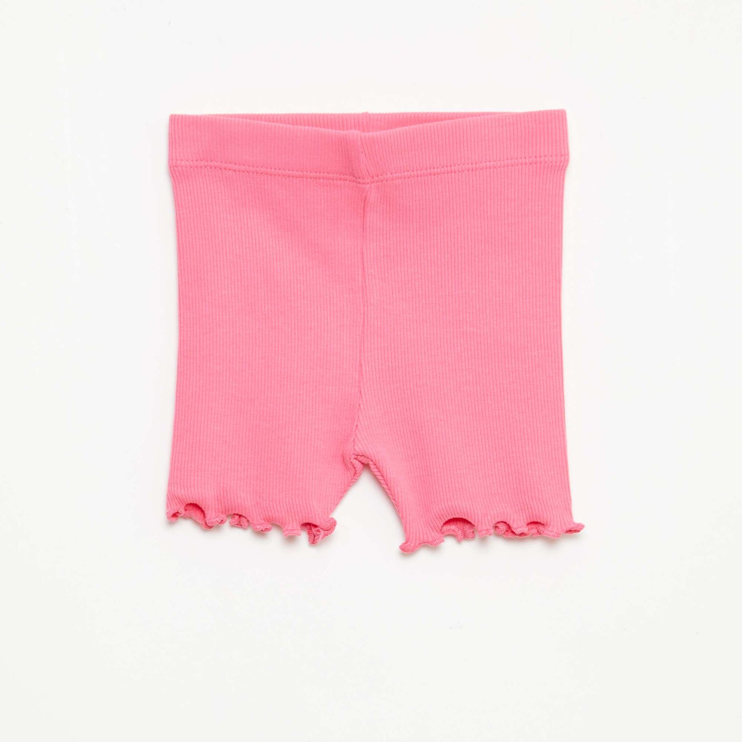 Lot de 2 leggings côtelés BLANC