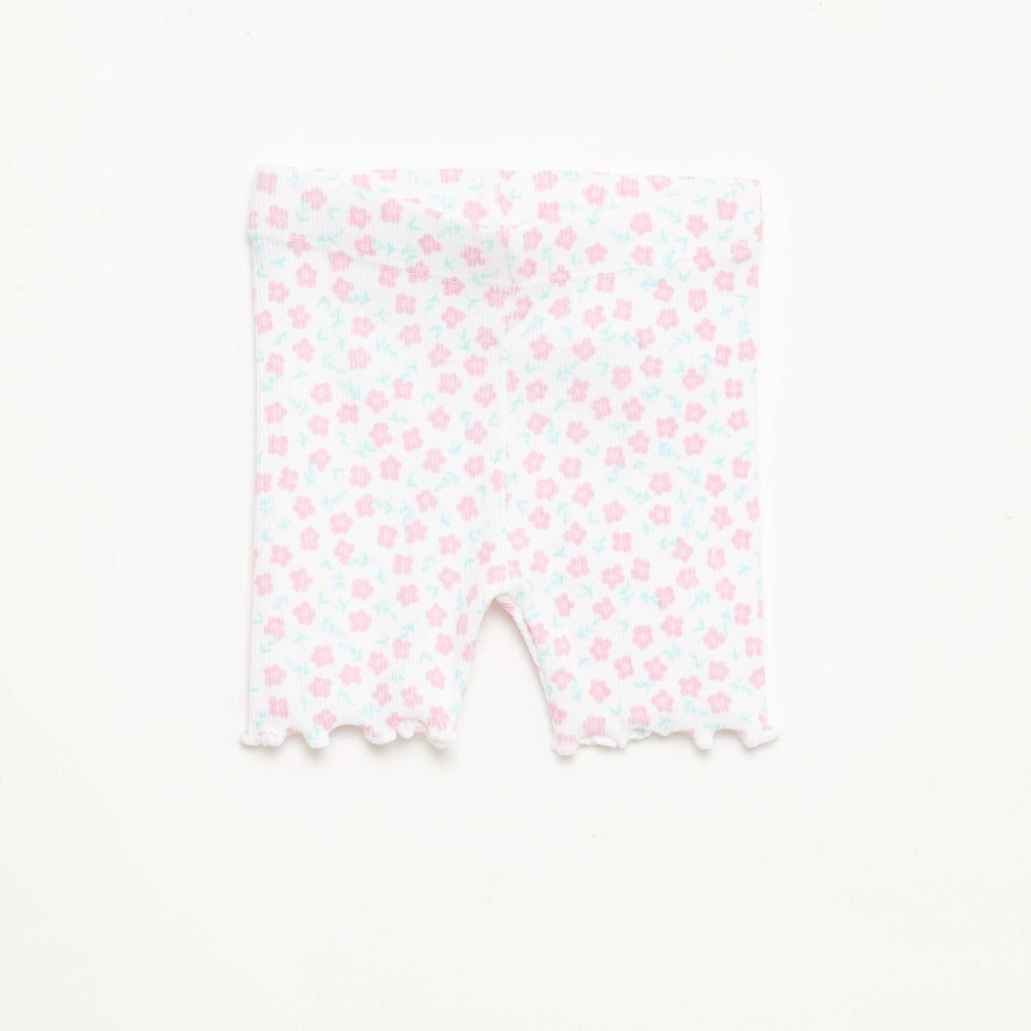 Lot de 2 leggings côtelés BLANC
