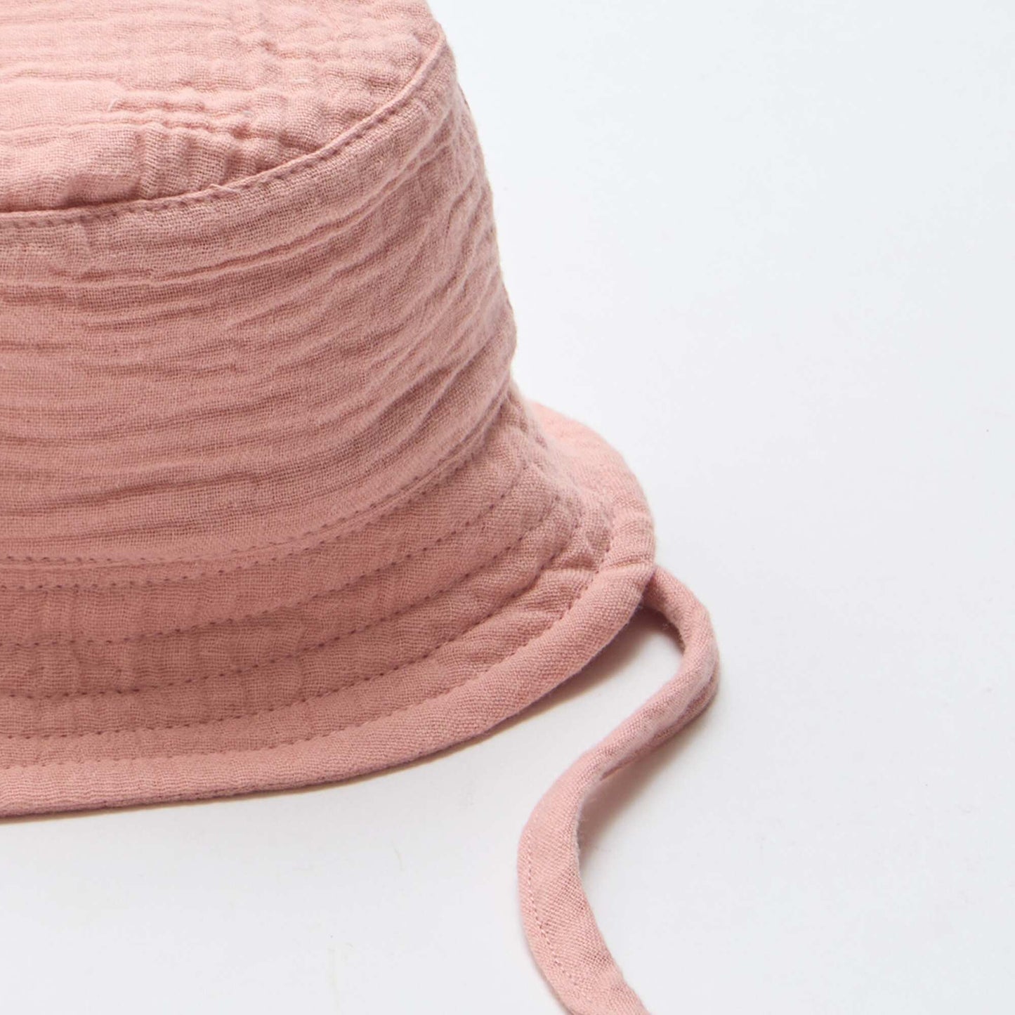 Bob en gaze de coton ROSE