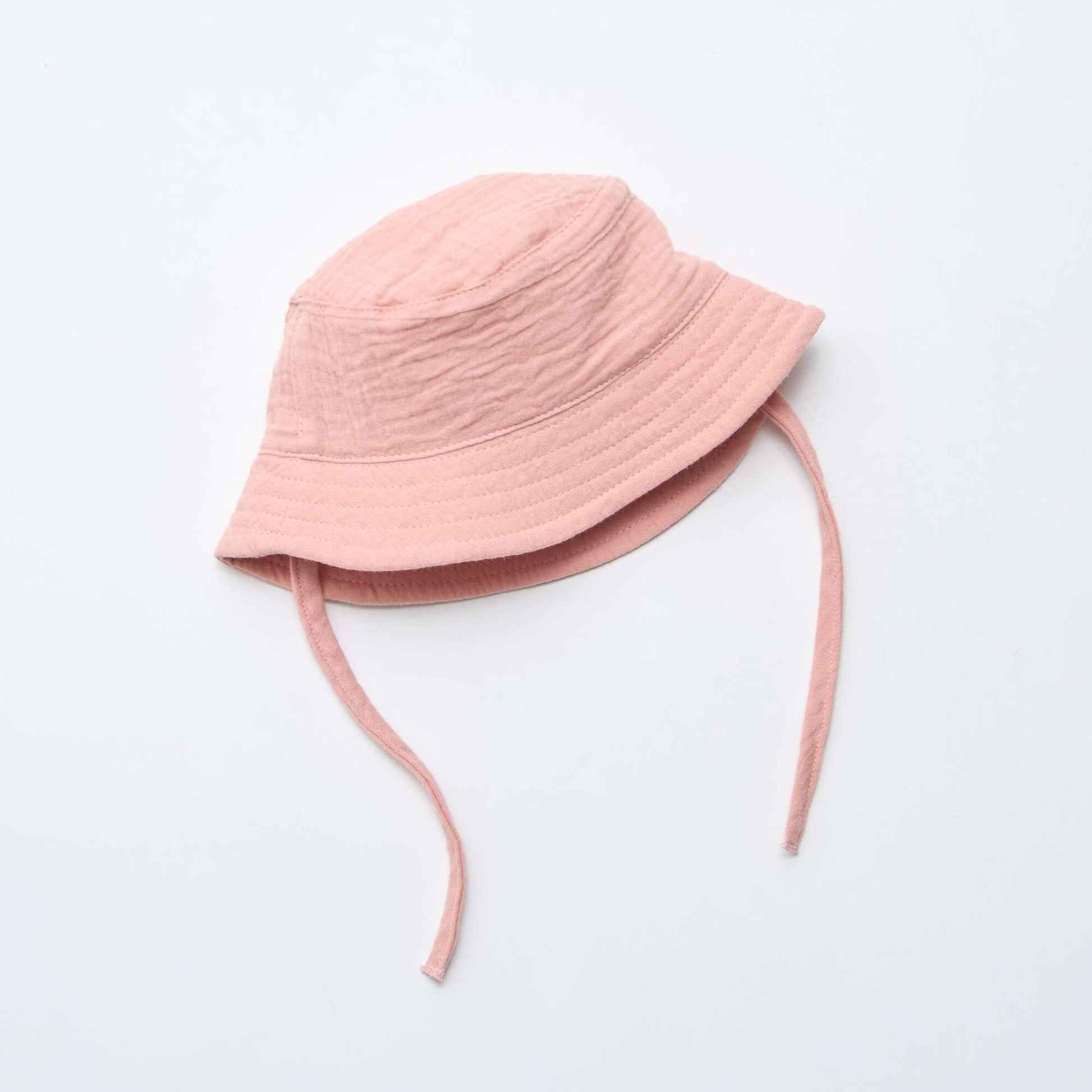 Bob en gaze de coton ROSE