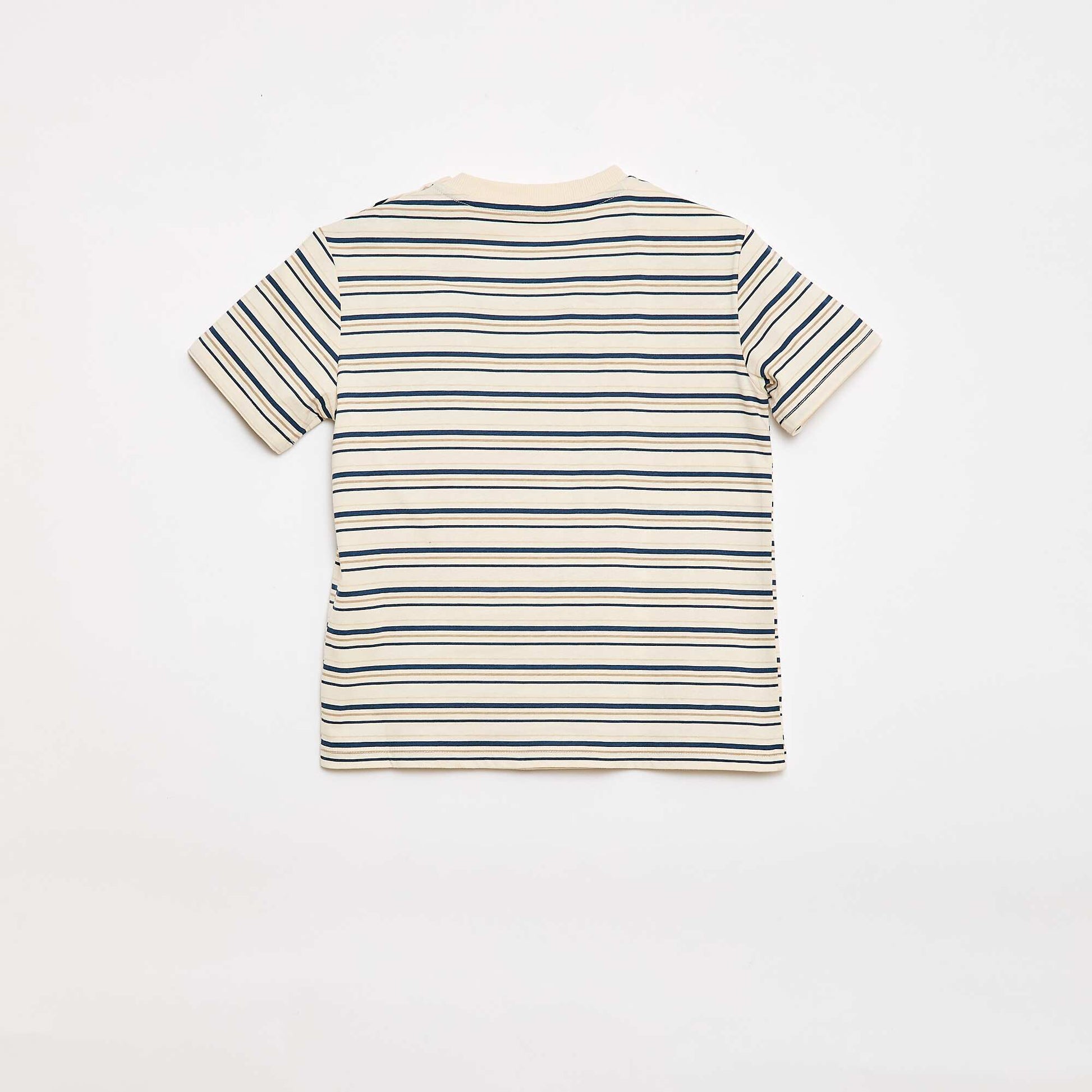 Tee-shirt imprimé à manches courtes - Collection facile à enfiler BEIGE