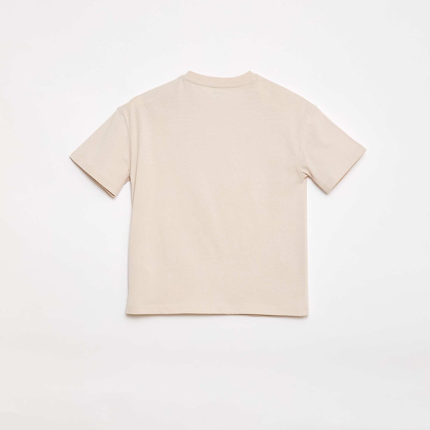 Tee-shirt imprimé à manches courtes - Collection facile à enfiler BEIGE