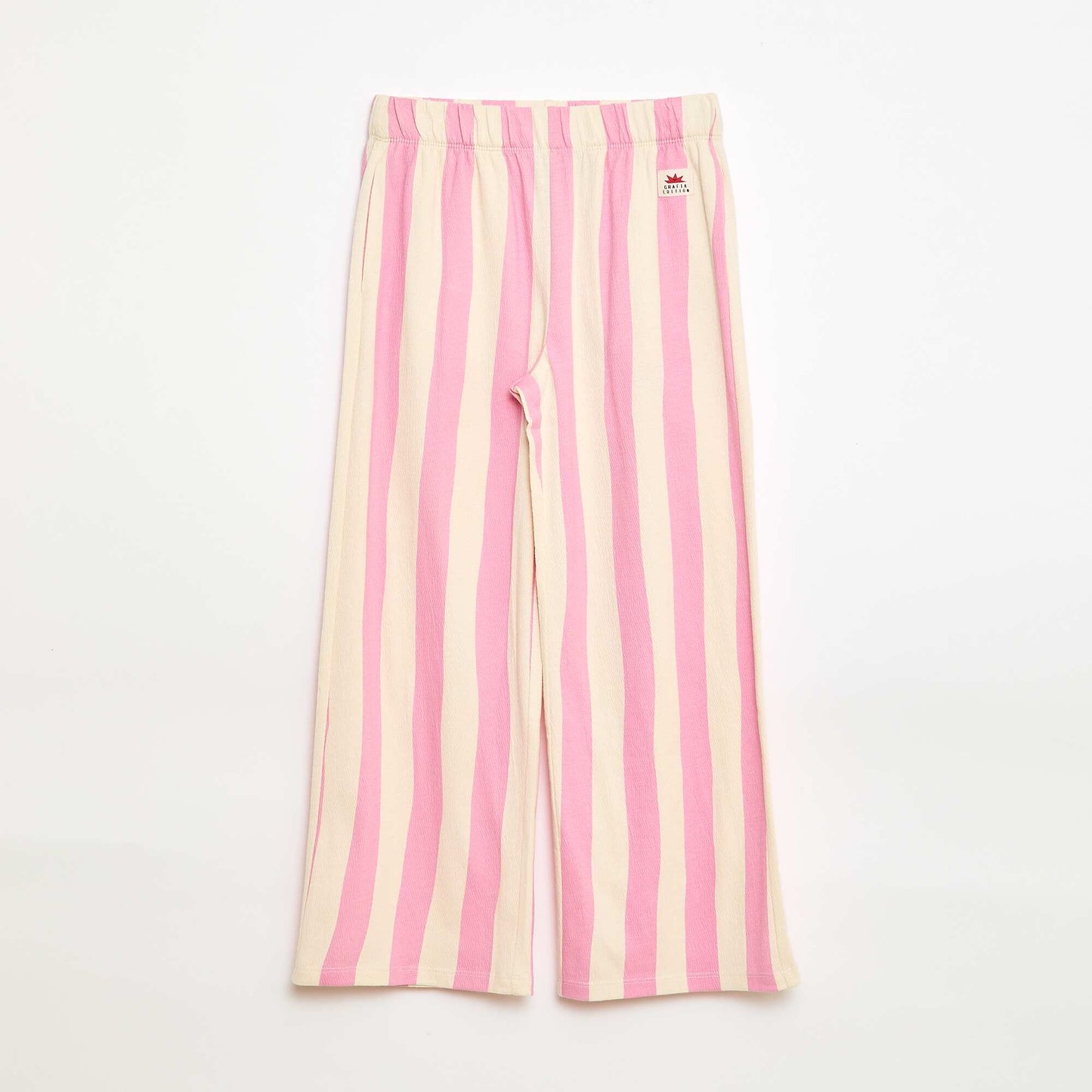 Pantalon large - Grafik Edition ROSE