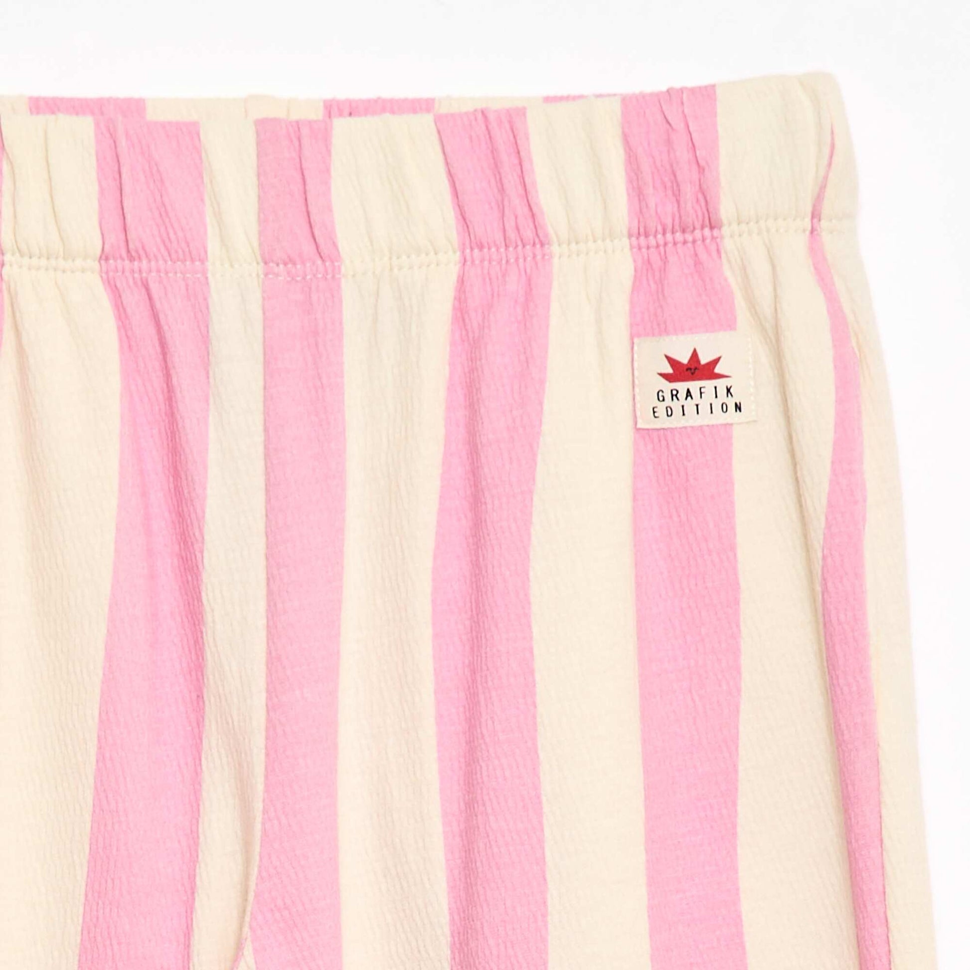 Pantalon large - Grafik Edition ROSE