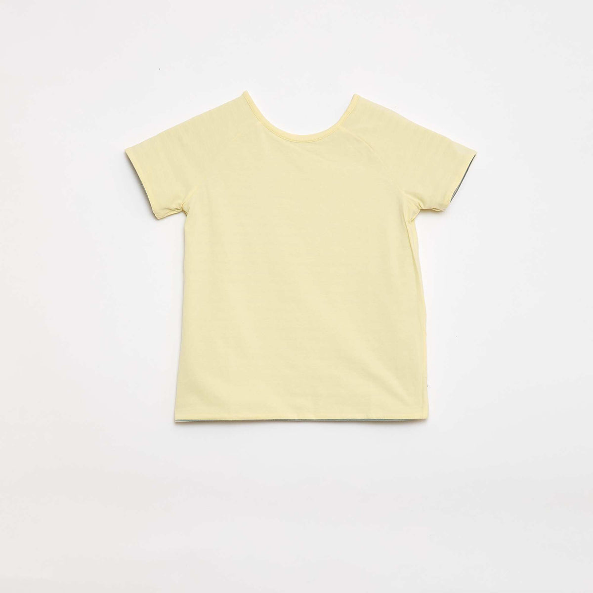 T-shirt sans sens & réversible à manches courtes KAKI