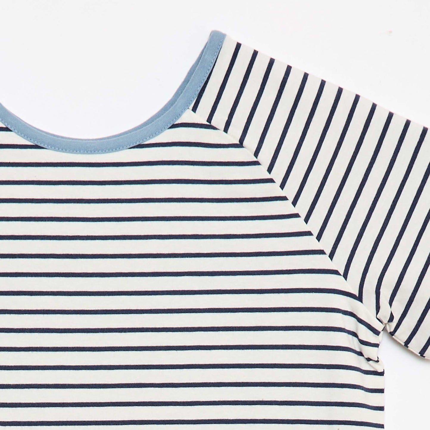 T-shirt sans sens & réversible à manches courtes BLEU