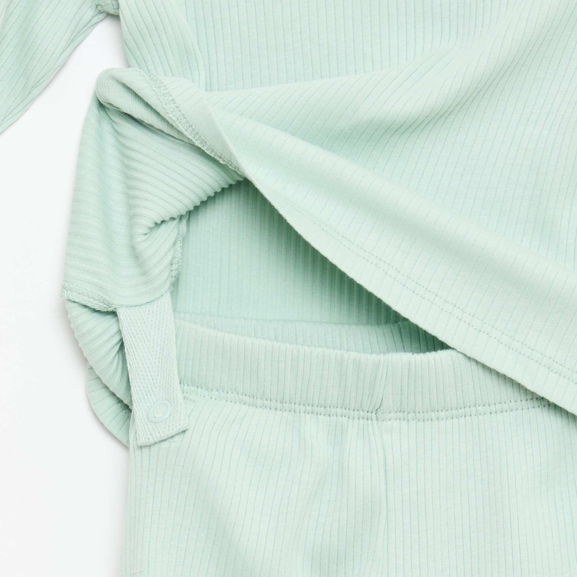 Ensemble de pyjama chill en jersey coton BLEU