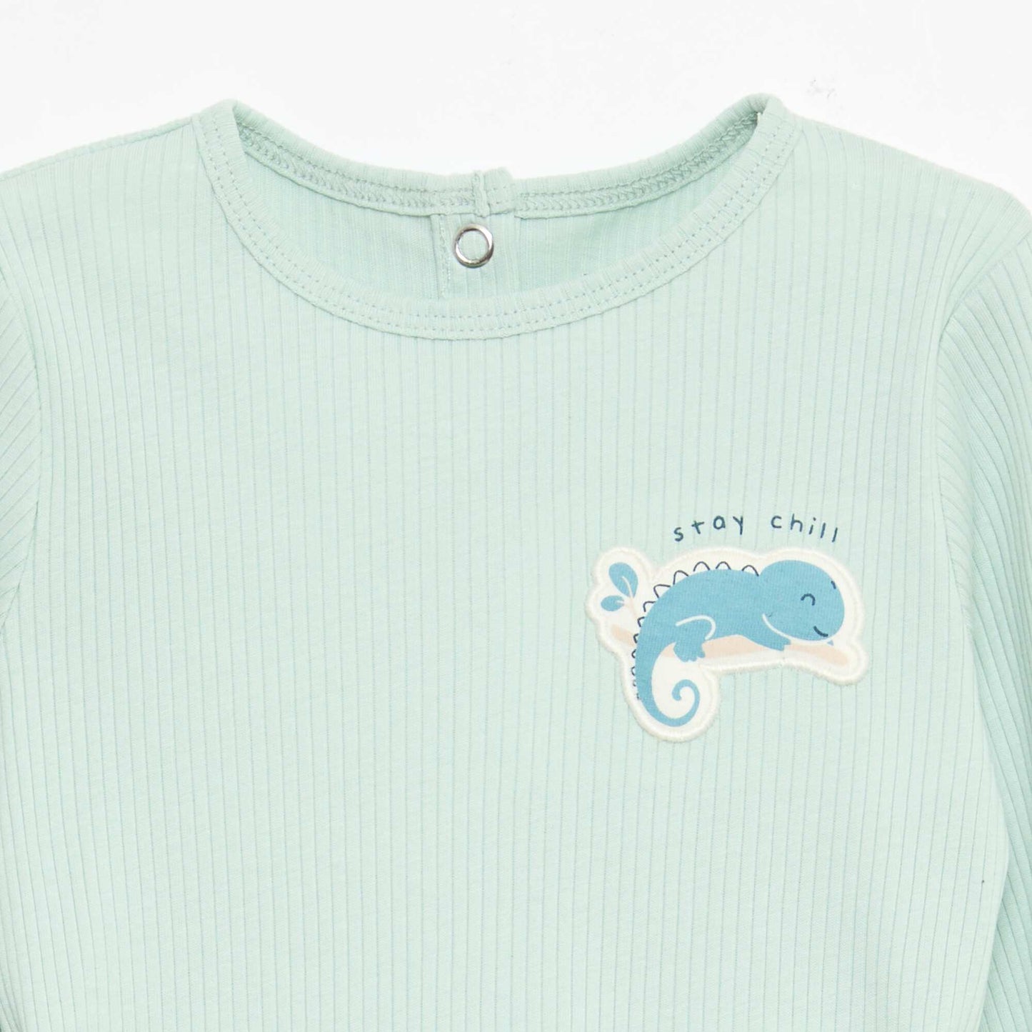 Ensemble de pyjama chill en jersey coton BLEU