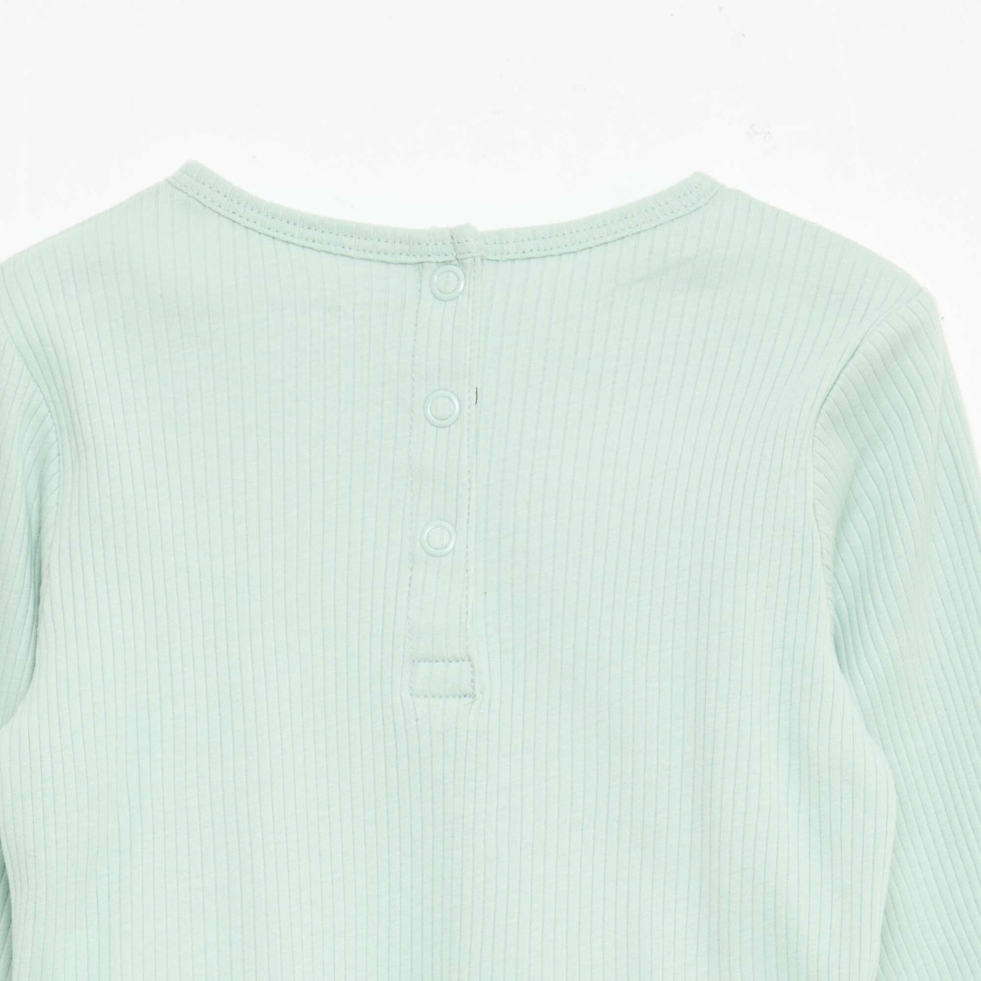 Ensemble de pyjama chill en jersey coton BLEU