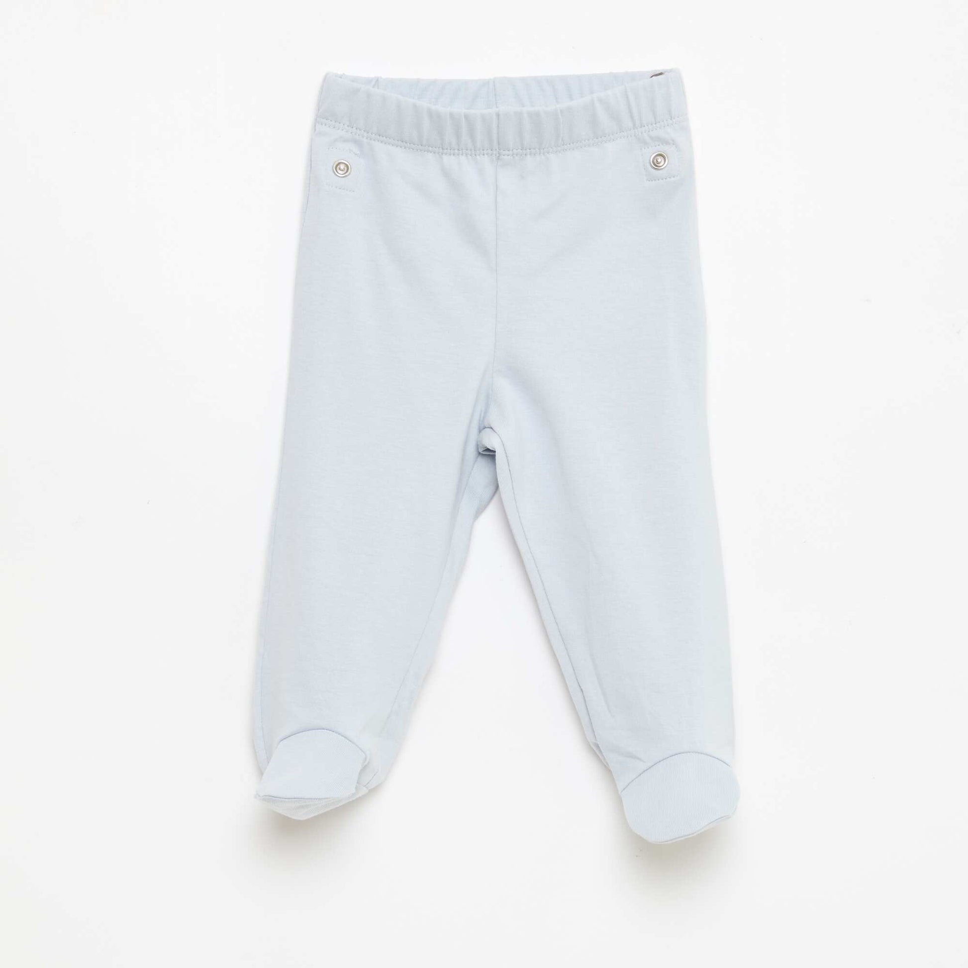 Ensemble de pyjama chill en jersey coton BLANC