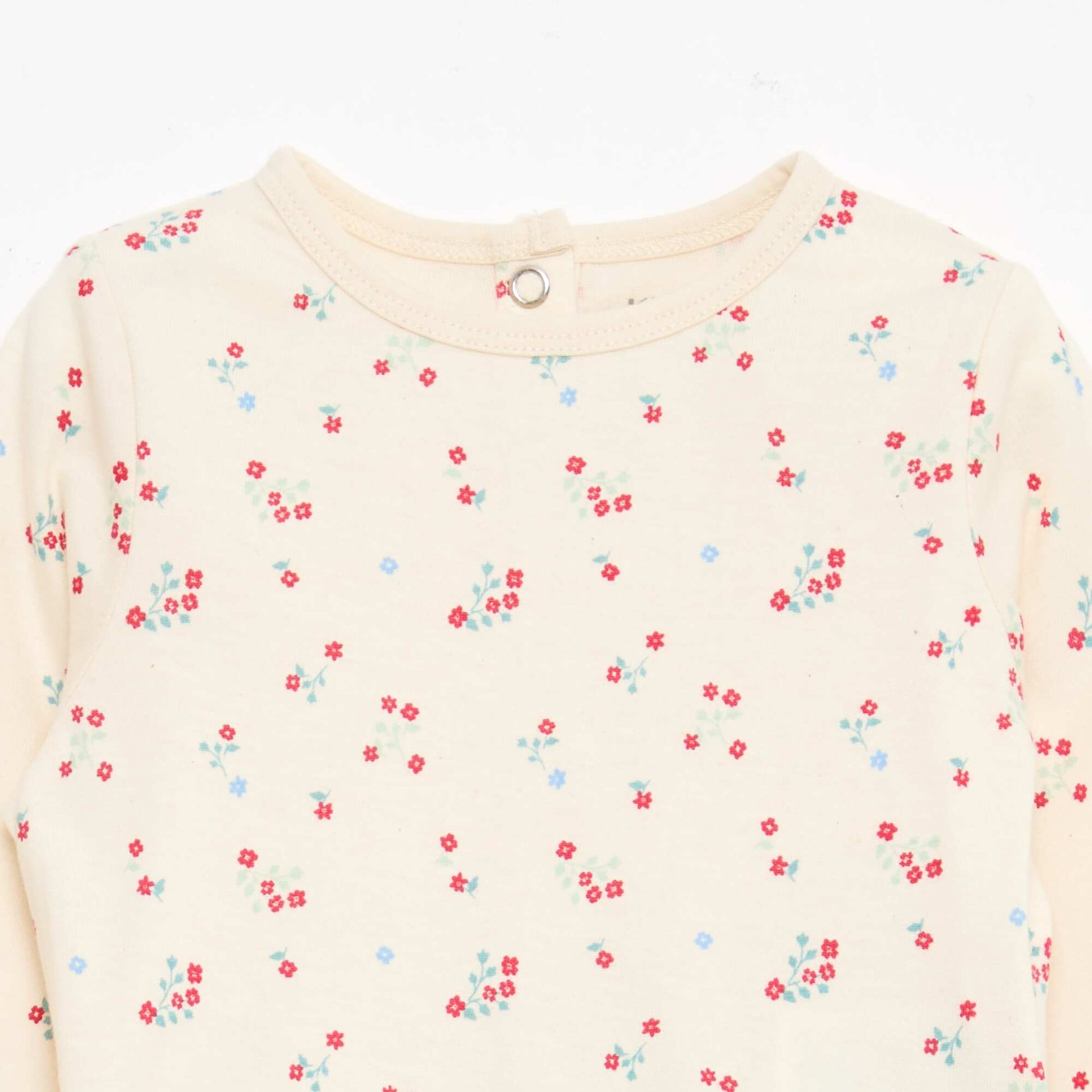 Ensemble de pyjama chill en jersey coton BLANC