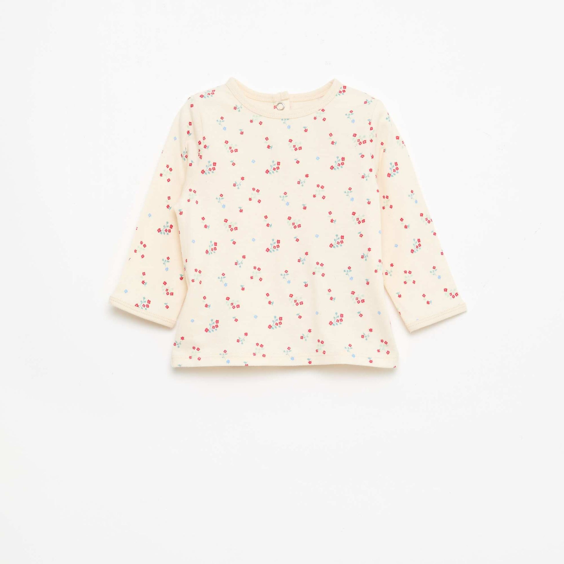 Ensemble de pyjama chill en jersey coton BLANC