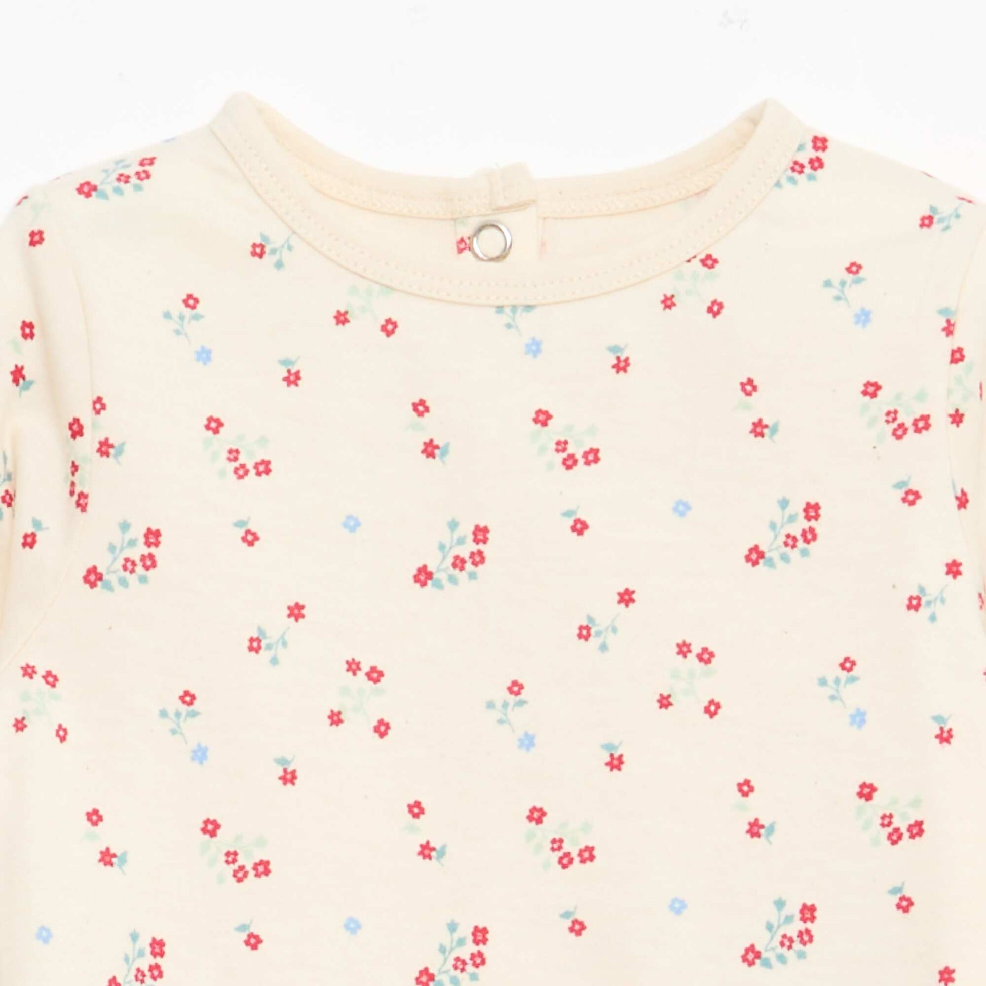 Ensemble de pyjama chill en jersey coton BLANC
