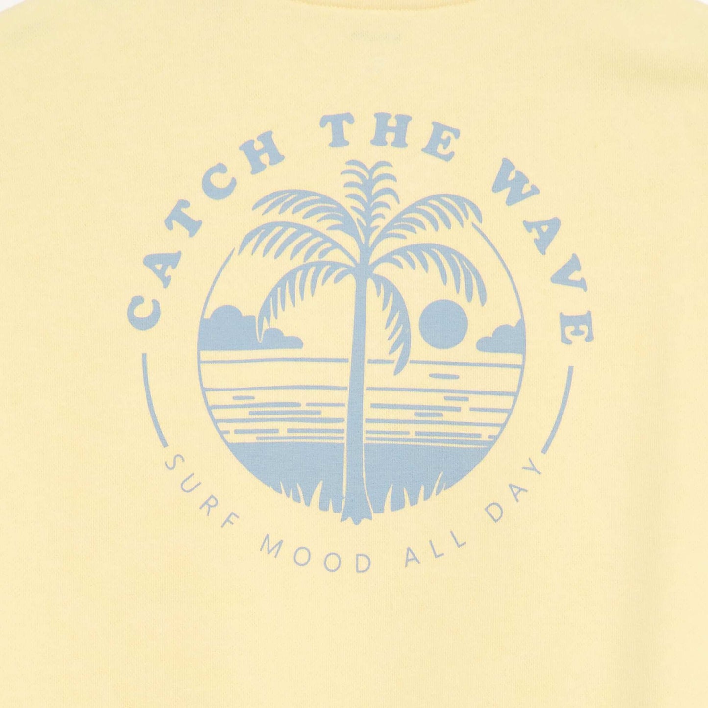 Sweat imprimé - Collection facile à enfiler JAUNE