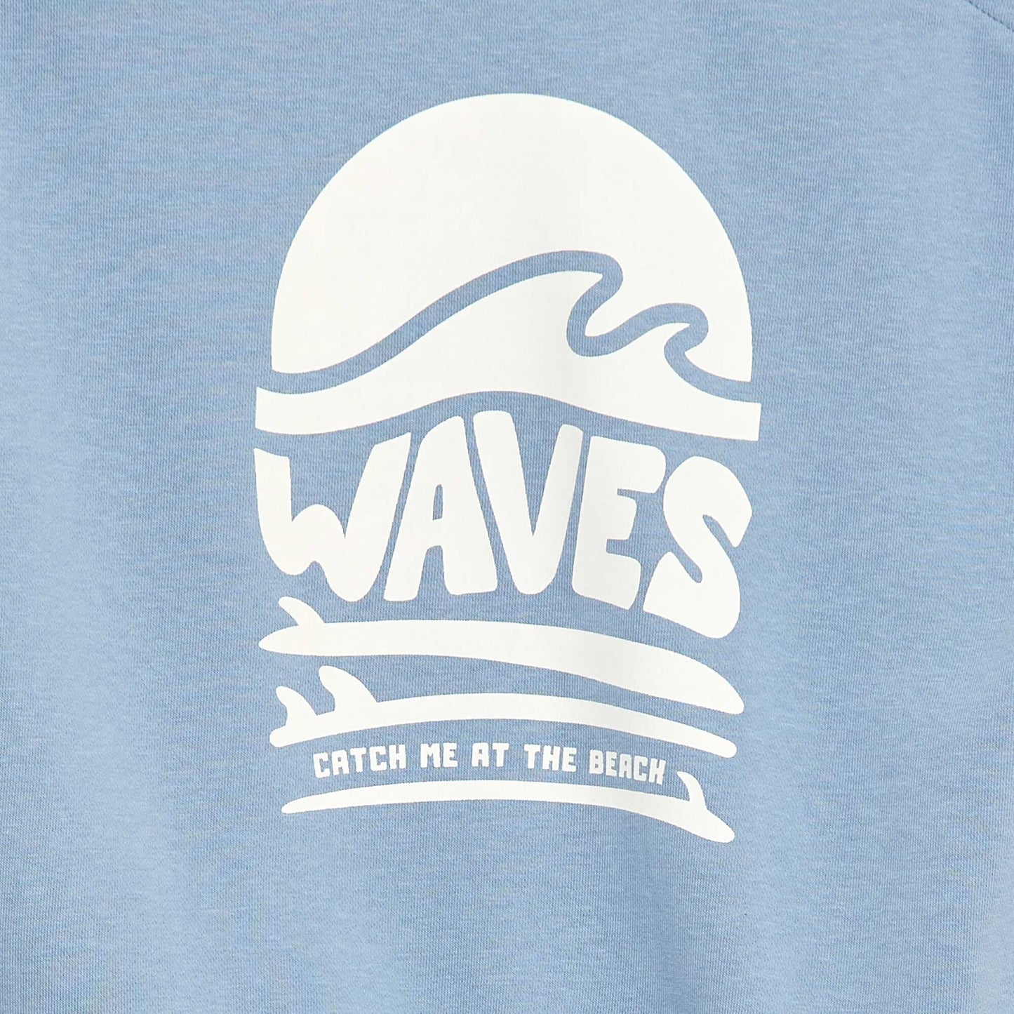 Sweat imprimé - Collection facile à enfiler BLEU