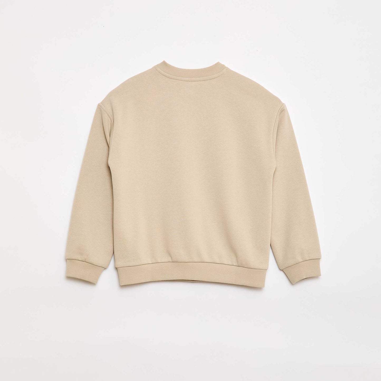 Sweat imprimé - Collection facile à enfiler BEIGE