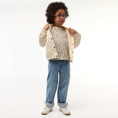 Pantalon denim - collection facile à enfiler BLEU