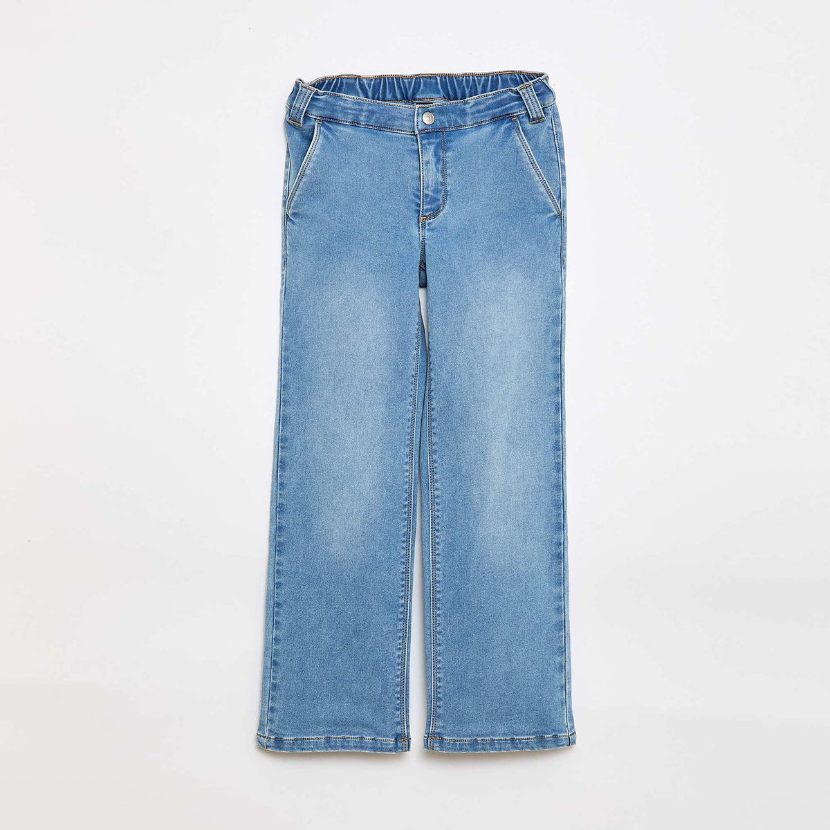 Pantalon denim - collection facile à enfiler BLEU