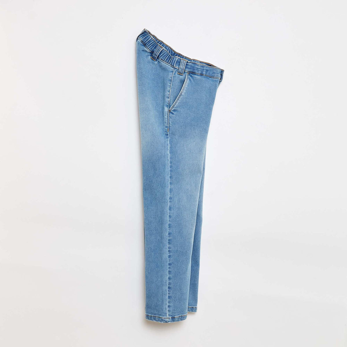 Pantalon denim - collection facile à enfiler BLEU