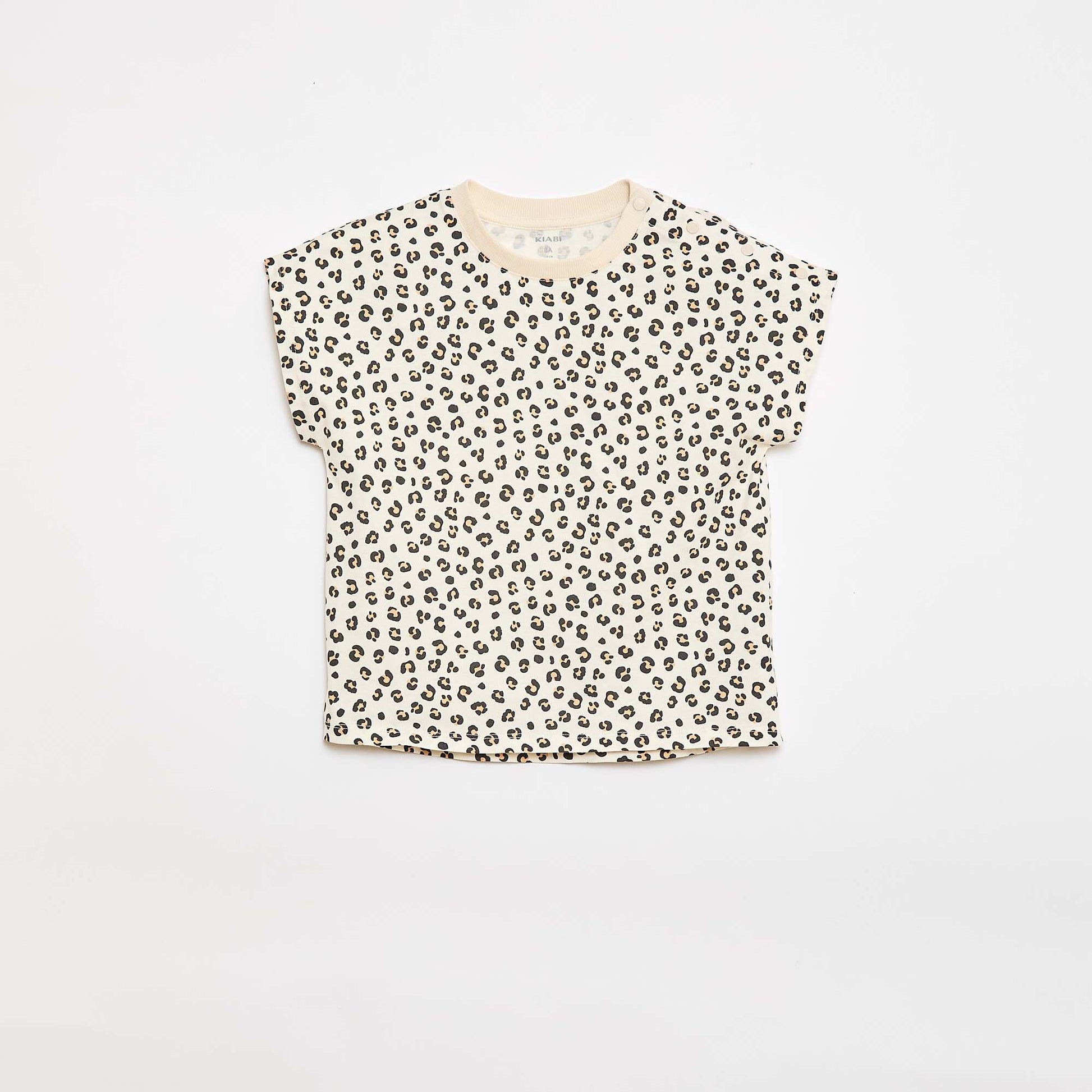 Tee-shirt à manches courtes - Collection facile à enfiler BEIGE