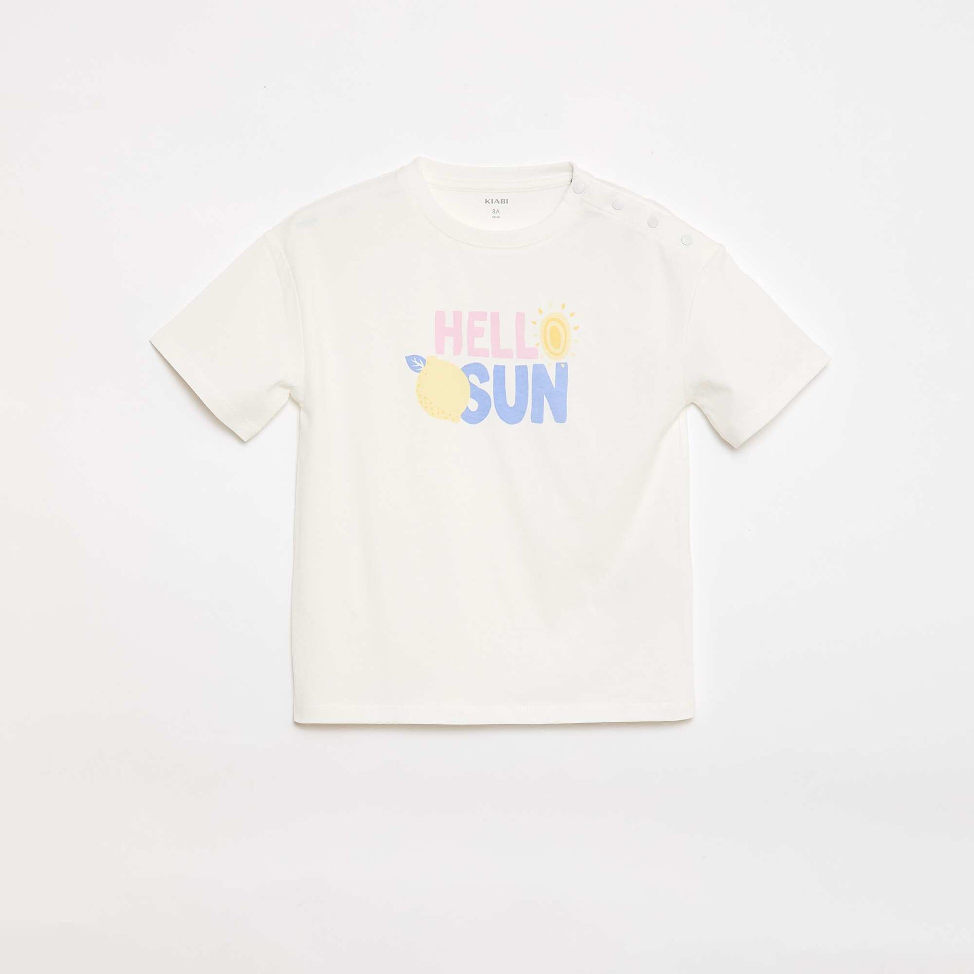 Tee-shirt - Collection facile à enfiler BLANC