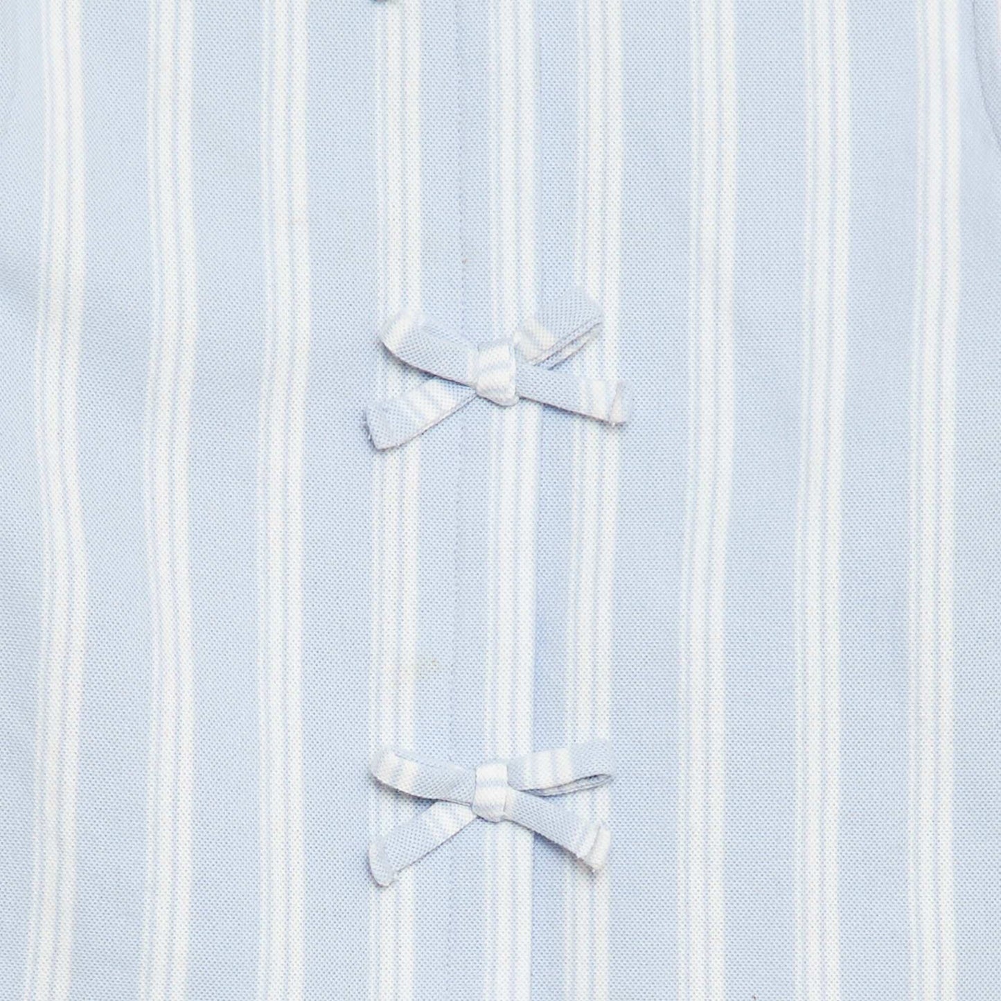 T-shirt sans manche avec noeuds fantaisies - collection facile à enfiler BLEU