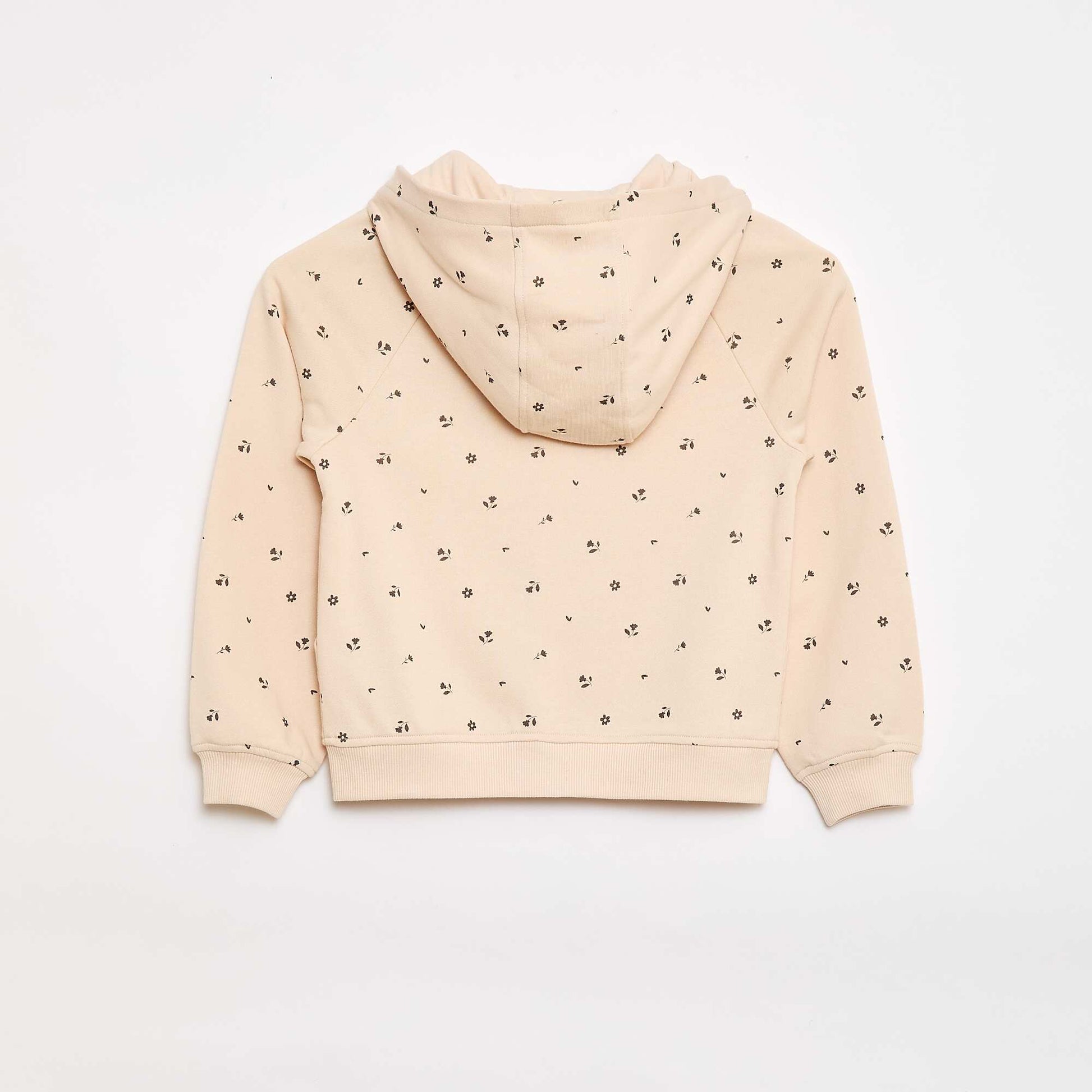 Sweat zippé à capuche - Collection facile à enfiler BEIGE