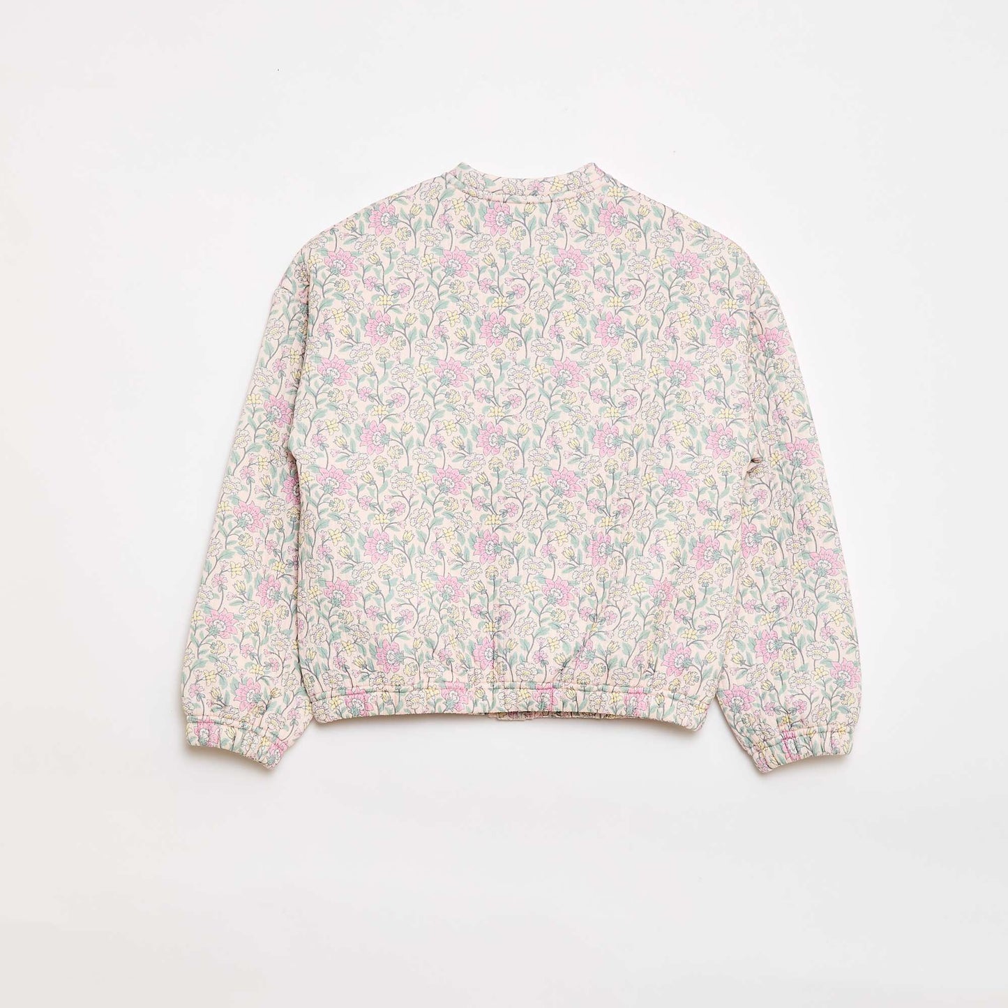 Sweat imprimé effet molletonné - Collection facile à enfiler ROSE