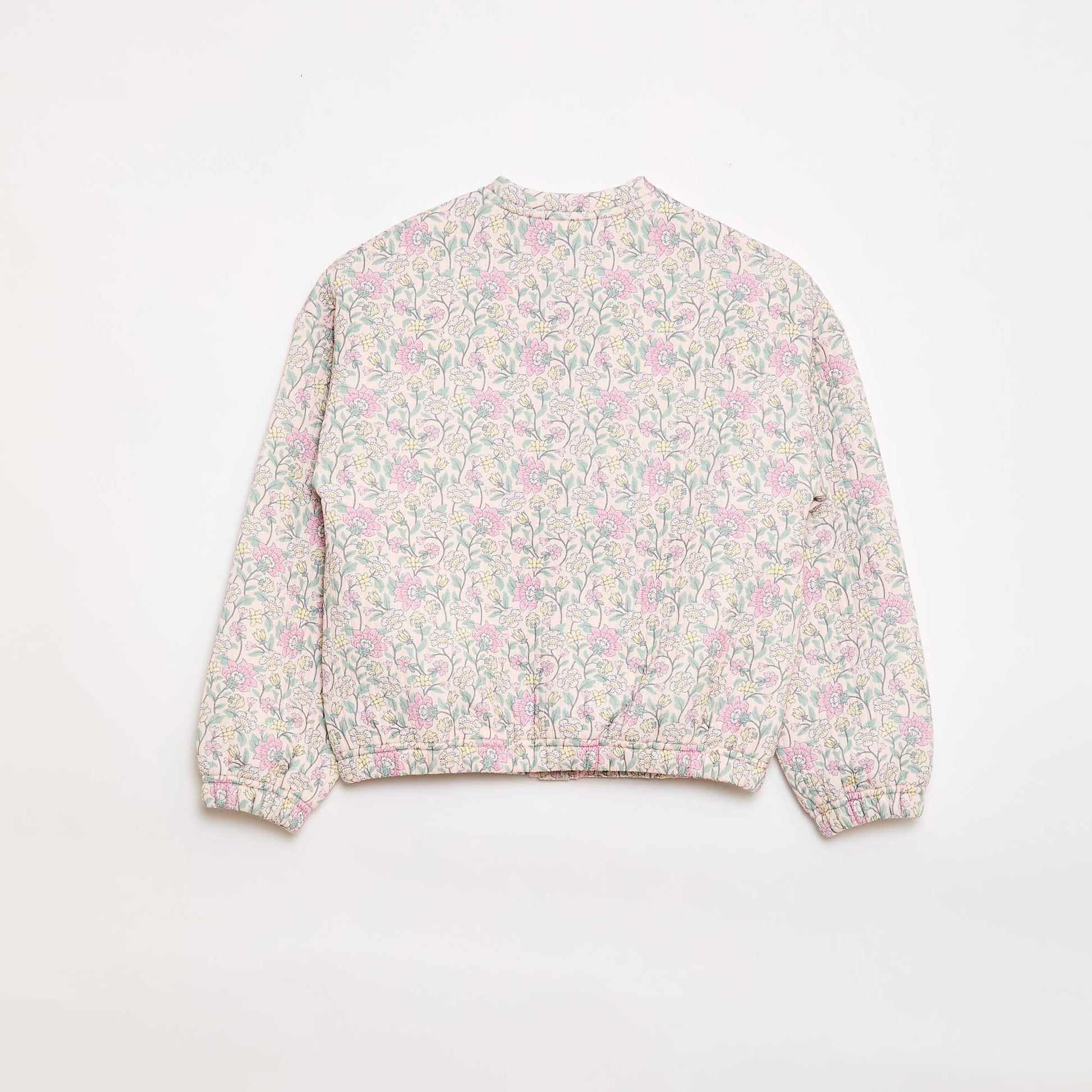 Sweat imprimé effet molletonné - Collection facile à enfiler ROSE