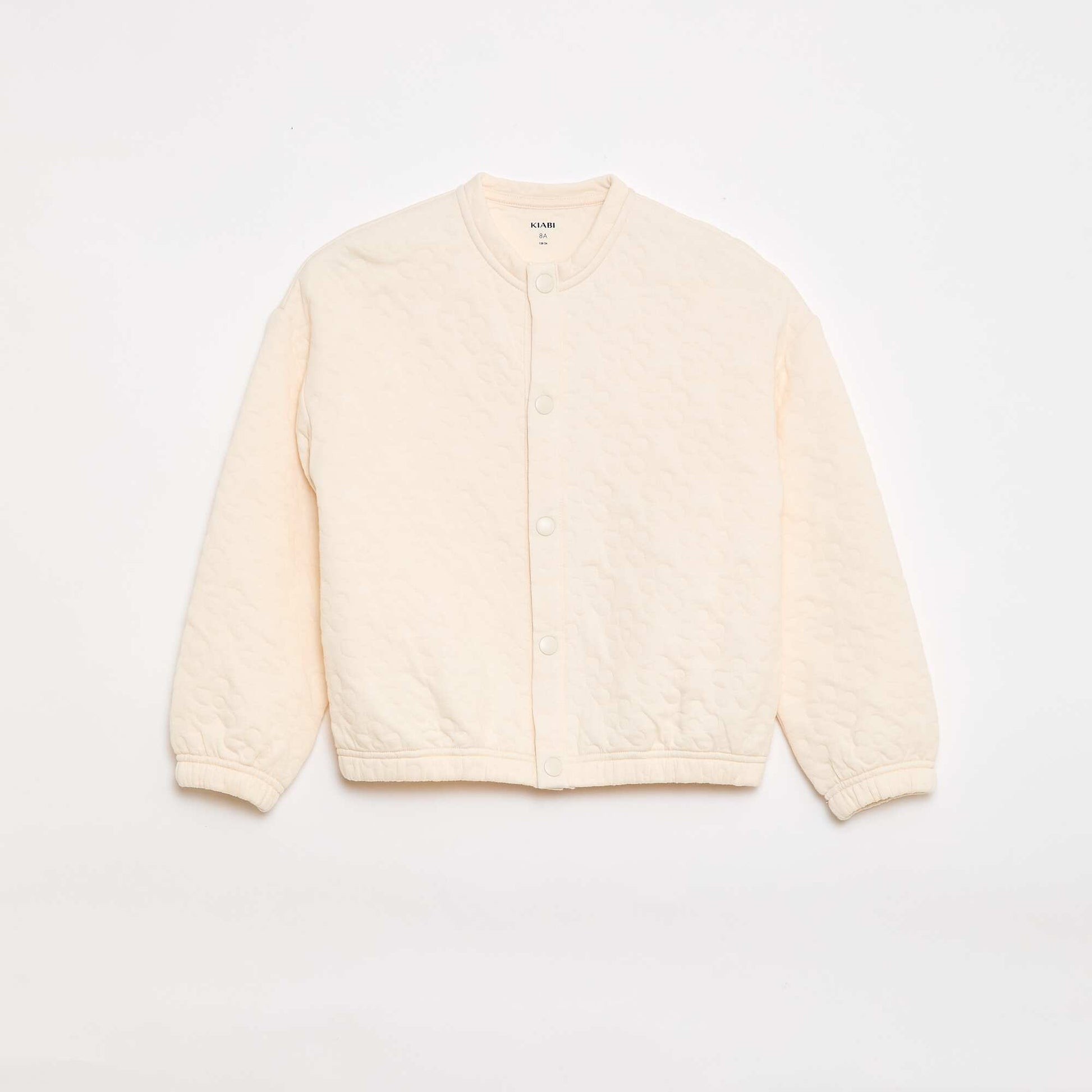 Sweat uni effet molletonné - Collection facile à enfiler BEIGE