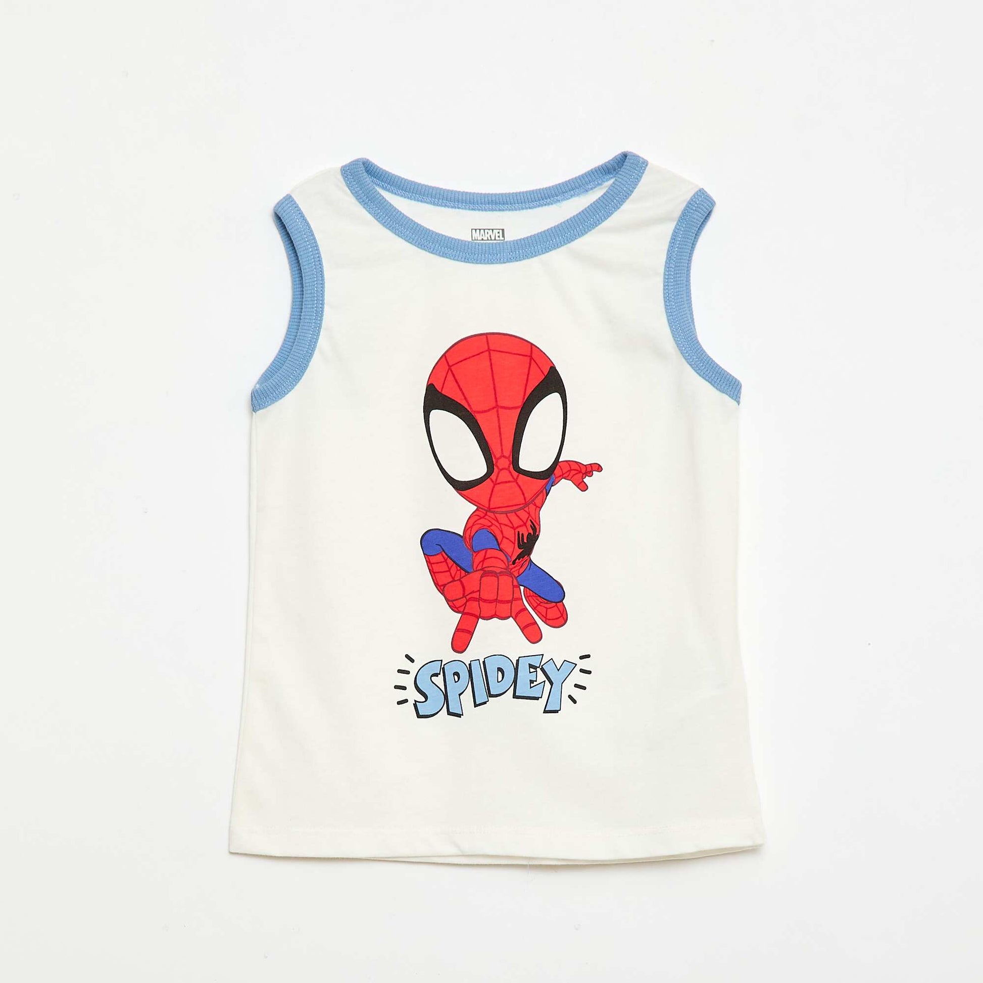 Pyjama short 'Marvel' 'Spider-Man' - 2 pièces BLANC