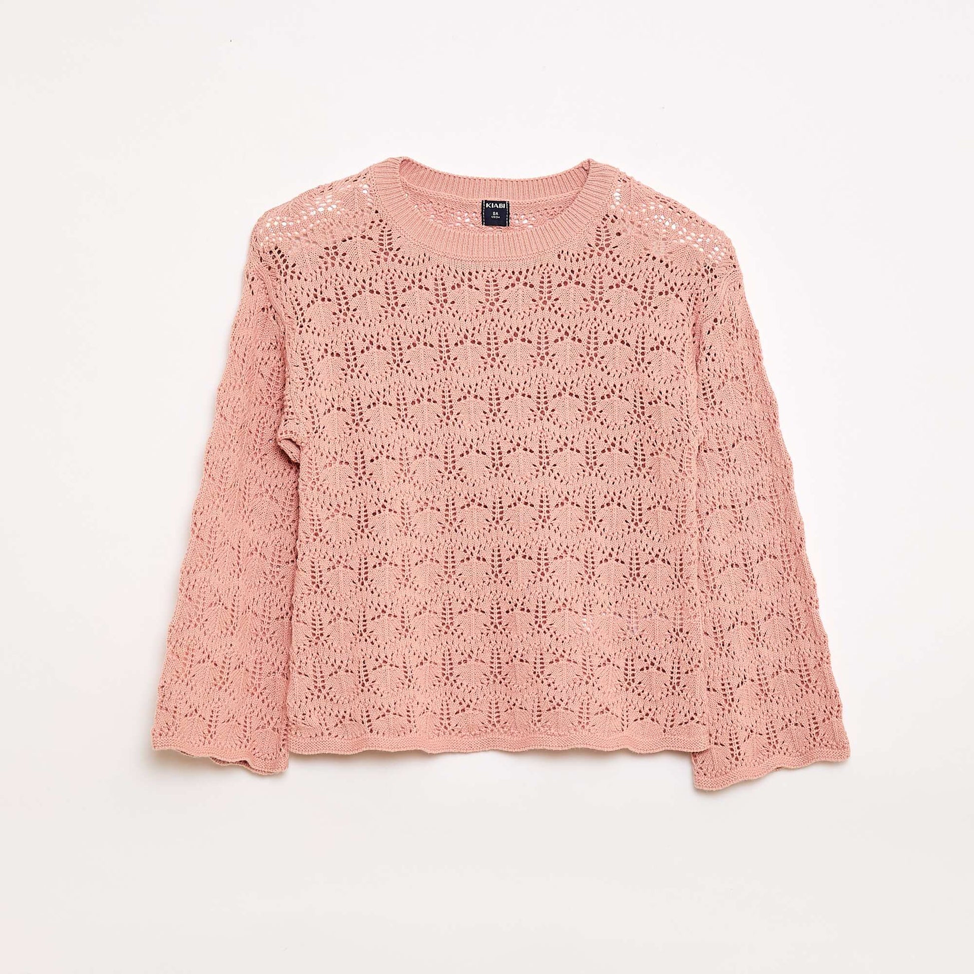 Pull en maille ajourée ROSE